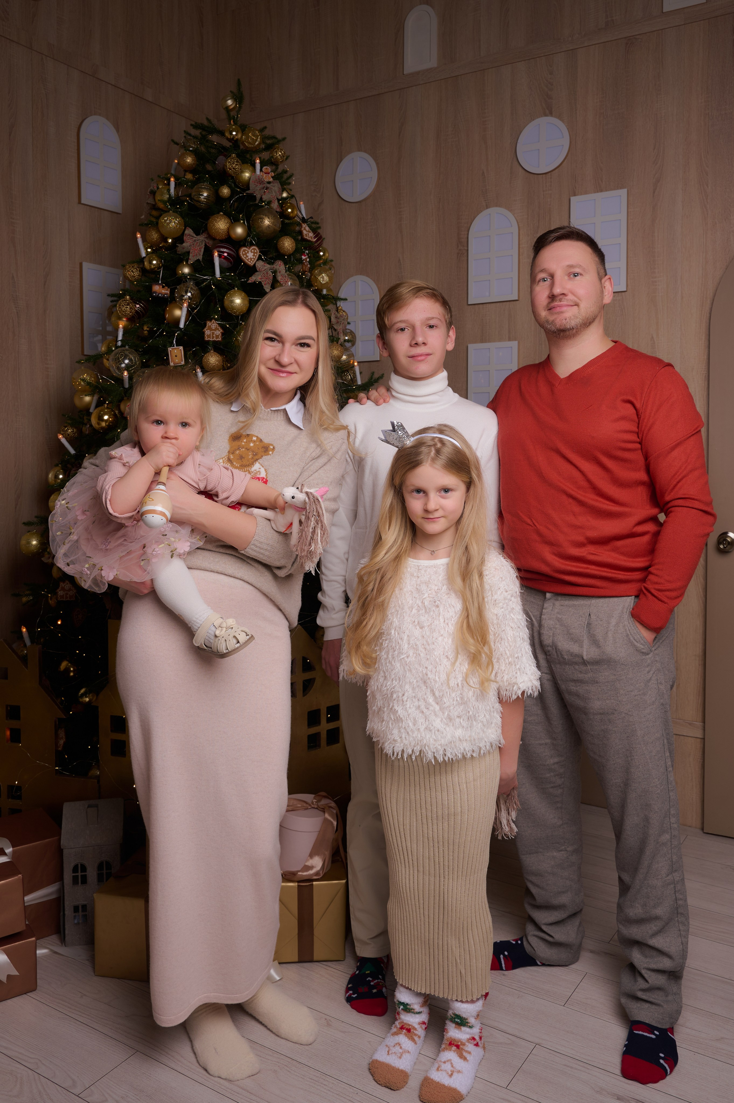 Новогодняя. Миракова Катрин — портретный и семейный фотограф в Москве