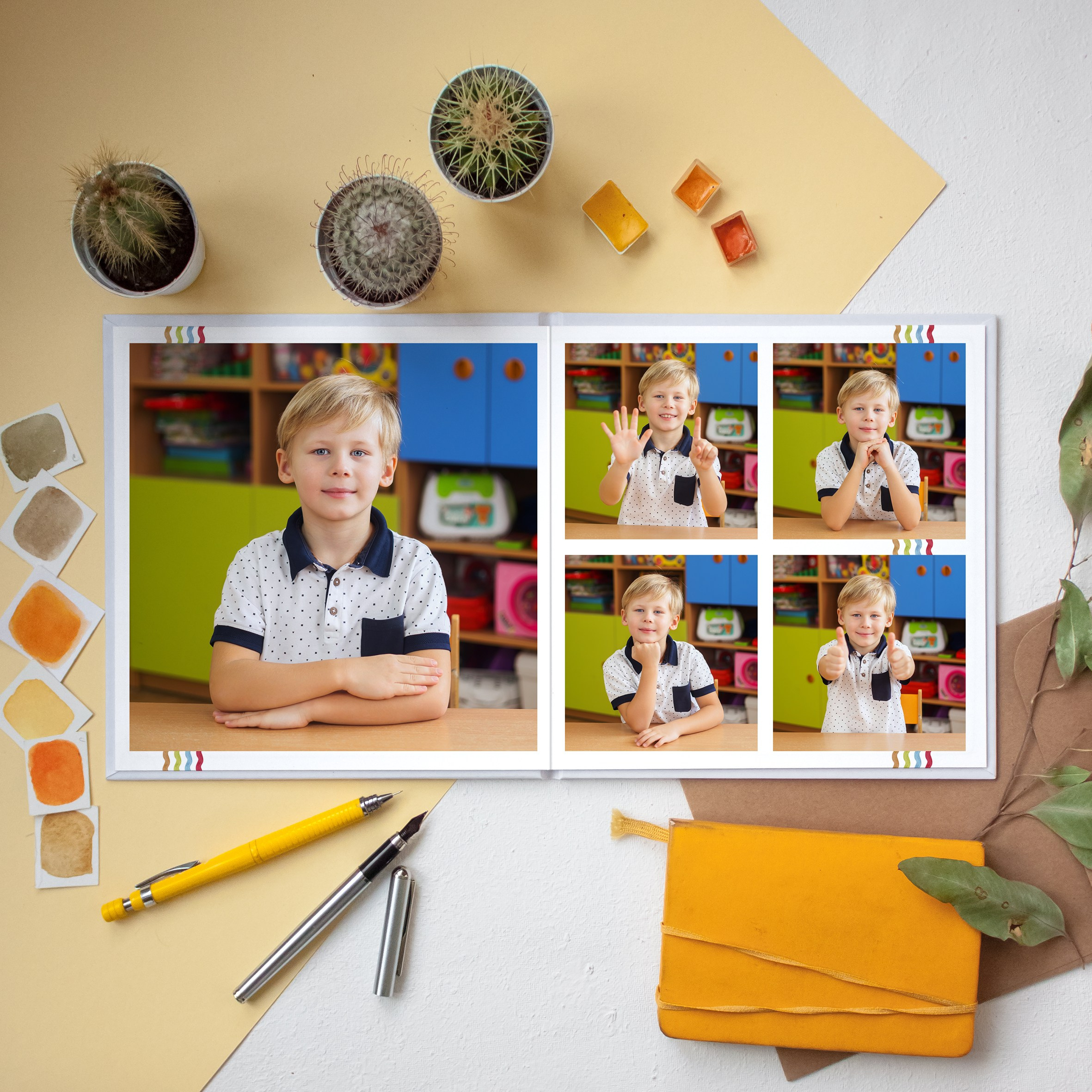 Примеры альбомов в Детский сад. Фотограф г. Москва Олеся Пантелеева