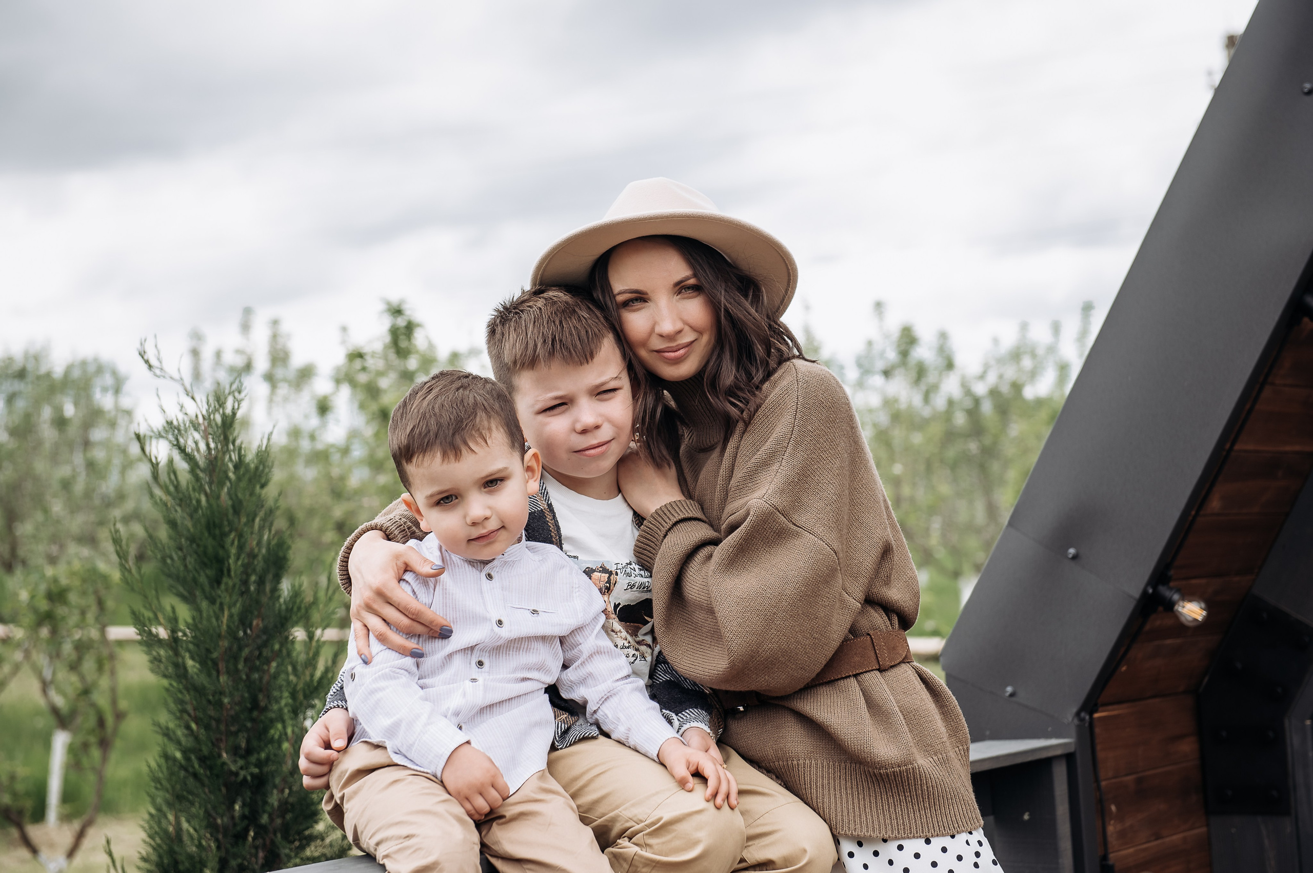 Семейная фотосессия за городом. Екатерина Бакурова — контент фотограф, женский фотограф в Краснодаре