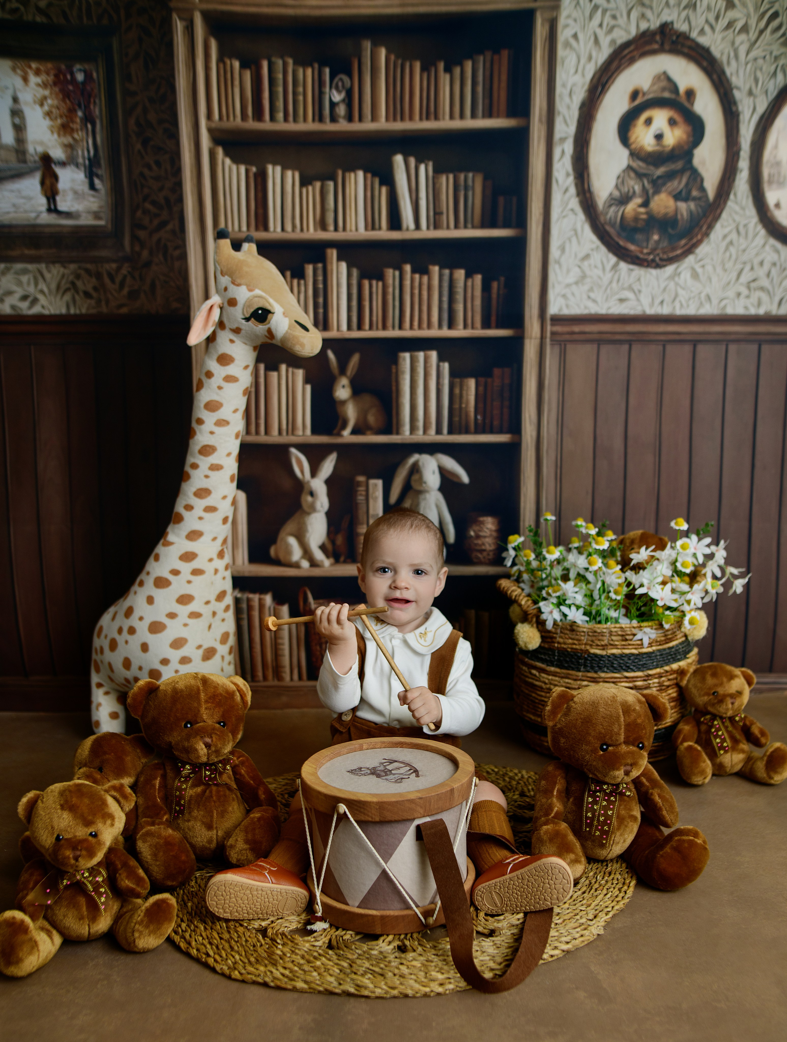 Фотосессия годовалых малышей в Ярославле. Наталья Михайлова Фотограф новорожденных в Ярославле