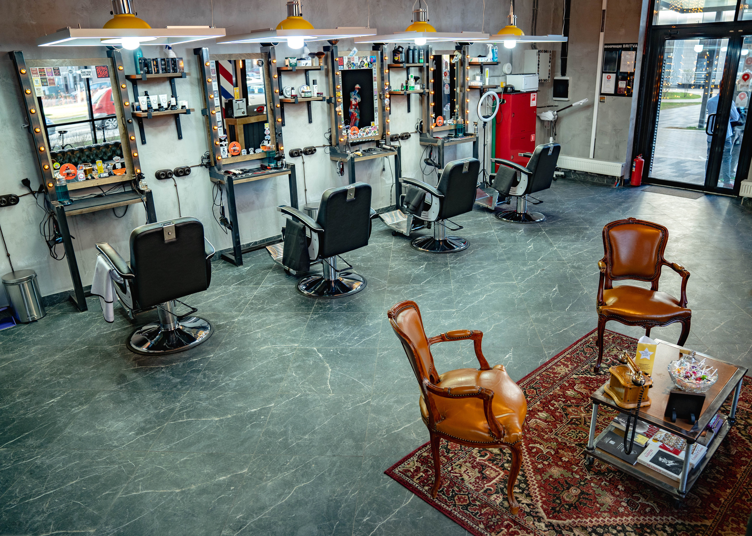 Barbershop BRITVA Лесопарковая. Фото и видео съёмка на заказ. VAU Studia. Москва