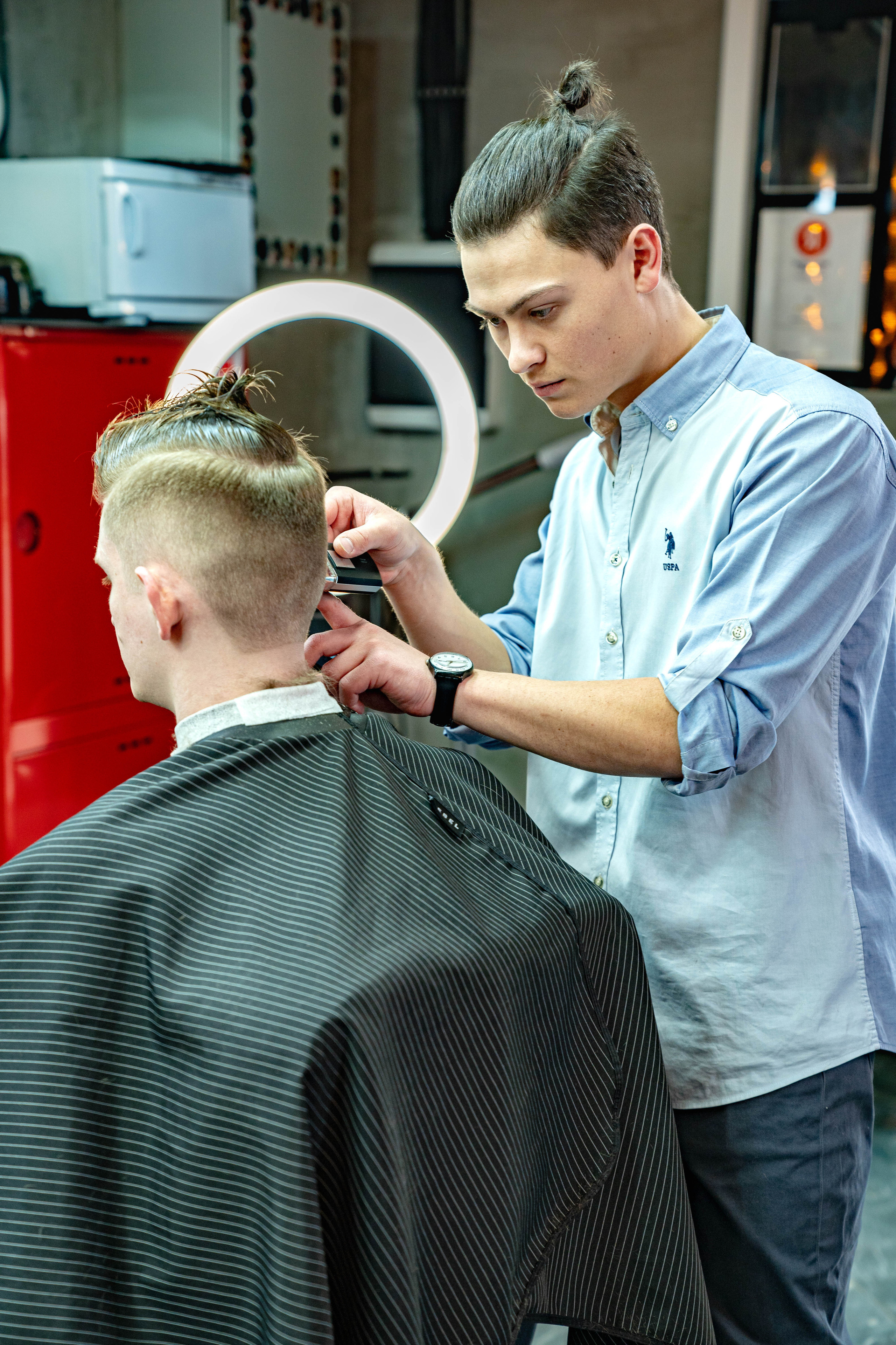 Barbershop BRITVA Лесопарковая. Фото и видео съёмка на заказ. VAU Studia. Москва