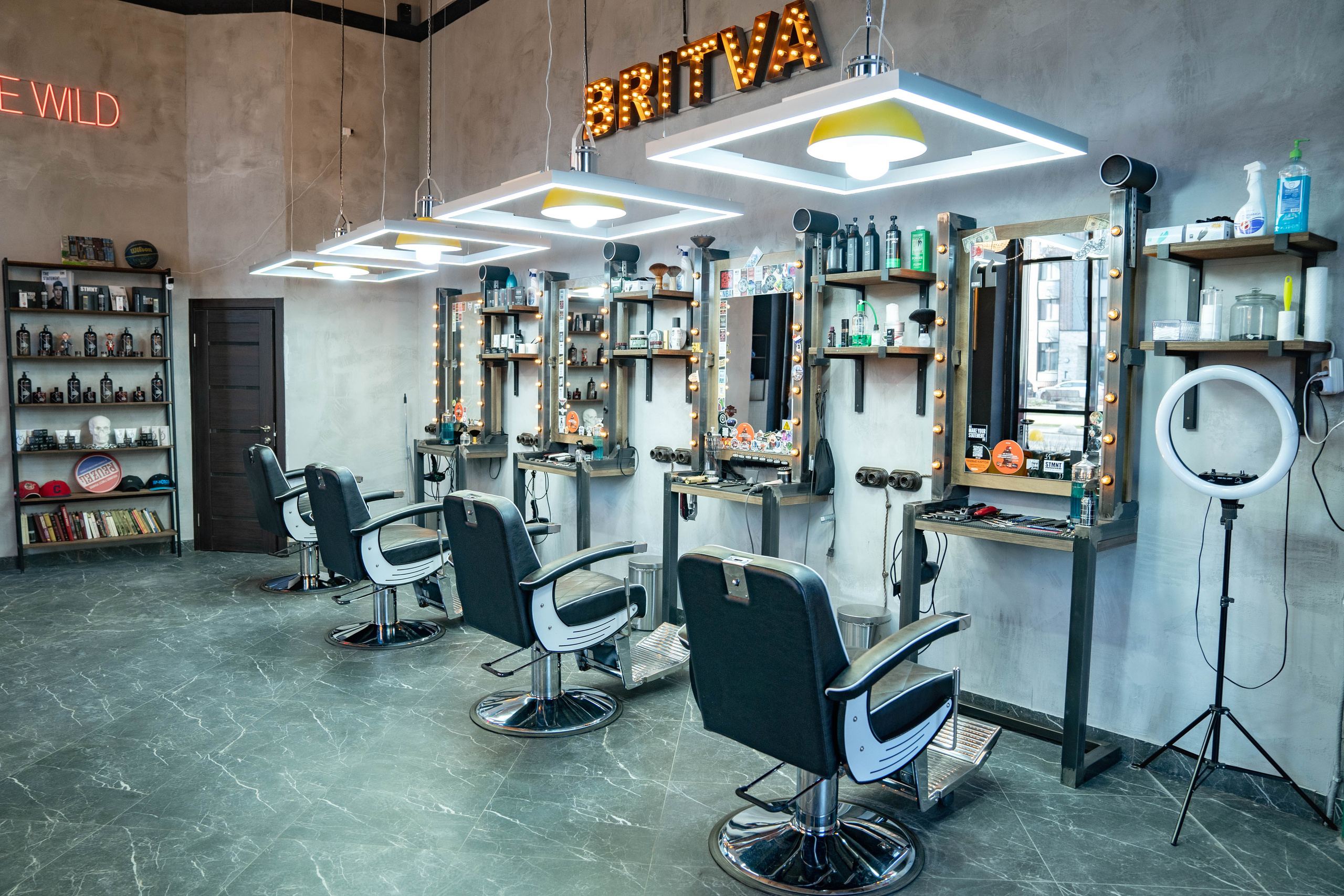 Barbershop BRITVA Лесопарковая. Фото и видео съёмка на заказ. VAU Studia. Москва