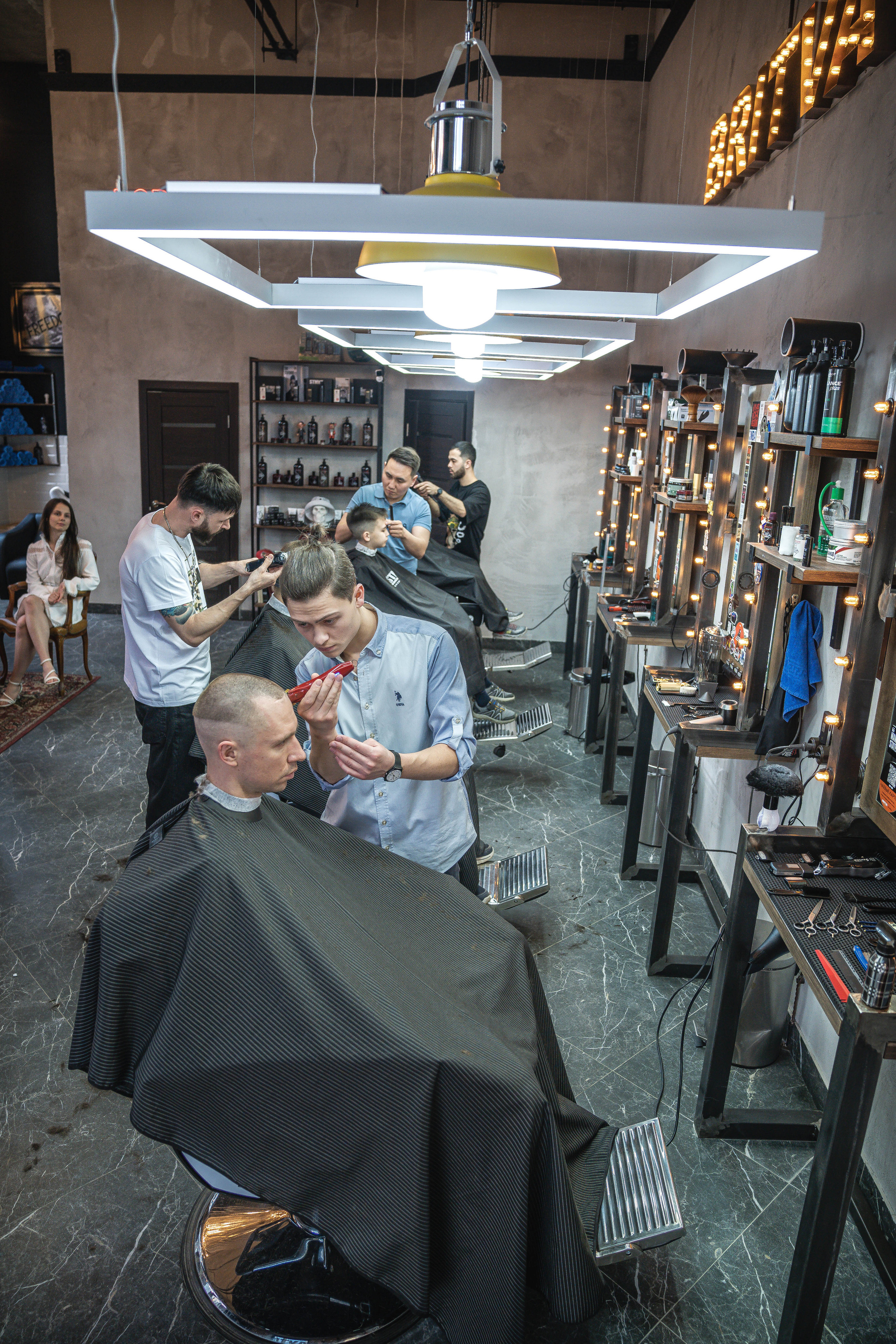 Barbershop BRITVA Лесопарковая. Фото и видео съёмка на заказ. VAU Studia. Москва