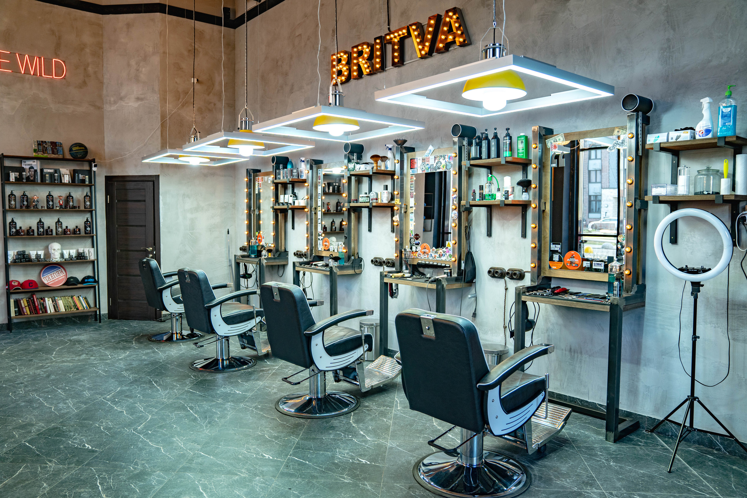 Barbershop BRITVA Лесопарковая. Фото и видео съёмка на заказ. VAU Studia. Москва