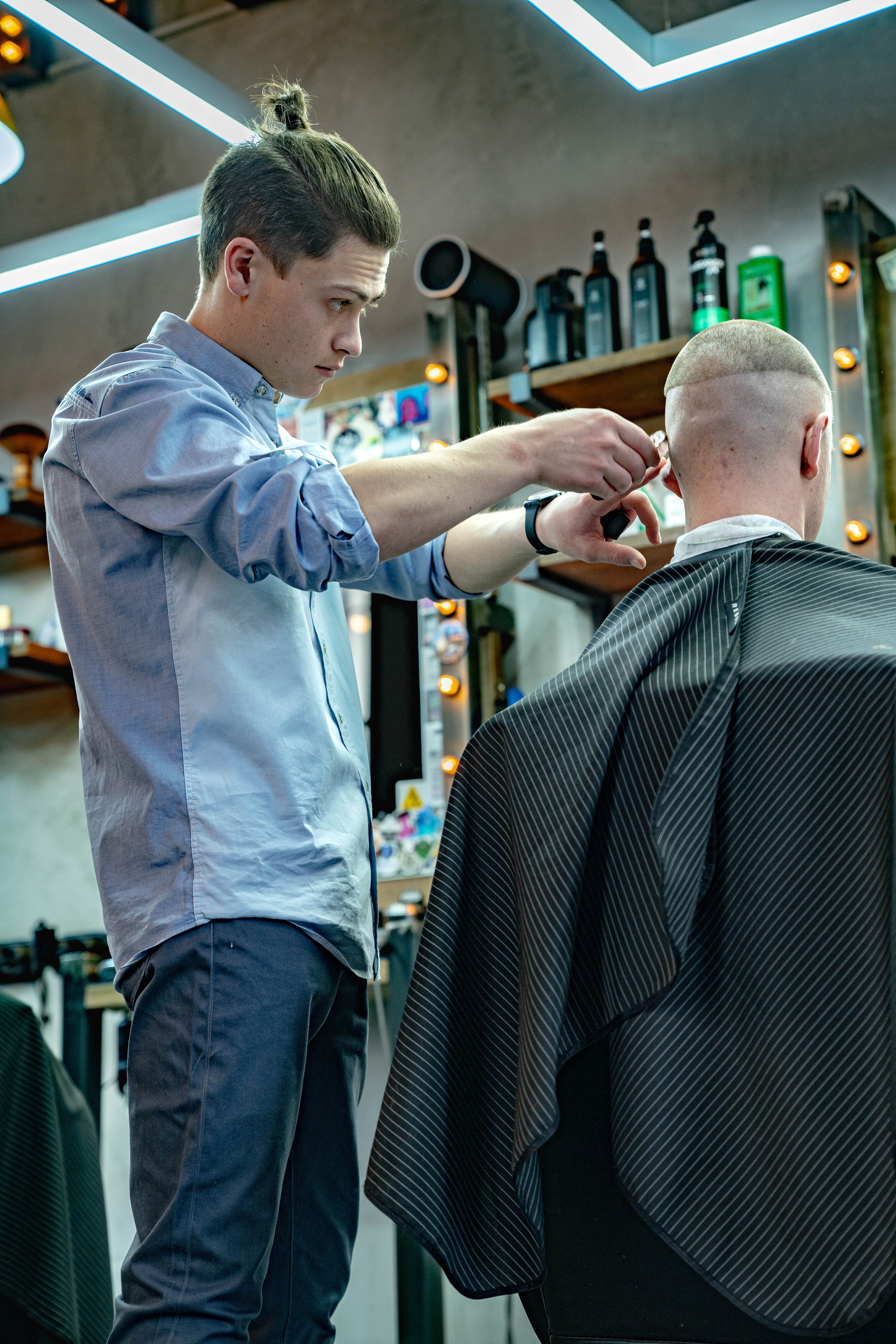 Barbershop BRITVA Лесопарковая. Фото и видео съёмка на заказ. VAU Studia. Москва