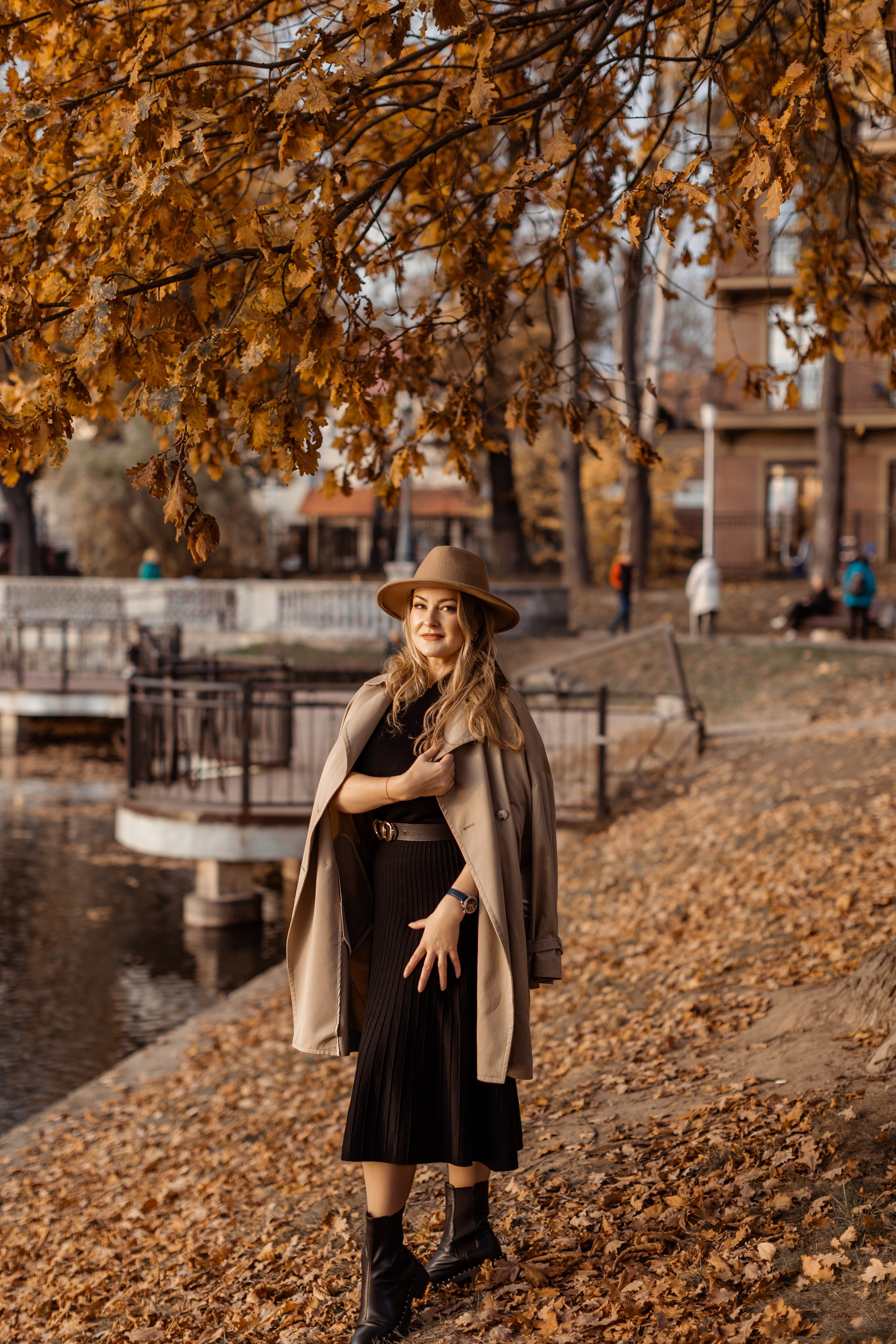 Прогулка по Амалиенау осень. Фотограф в Калининграде свадебная фотография, репортажная, фотосессии