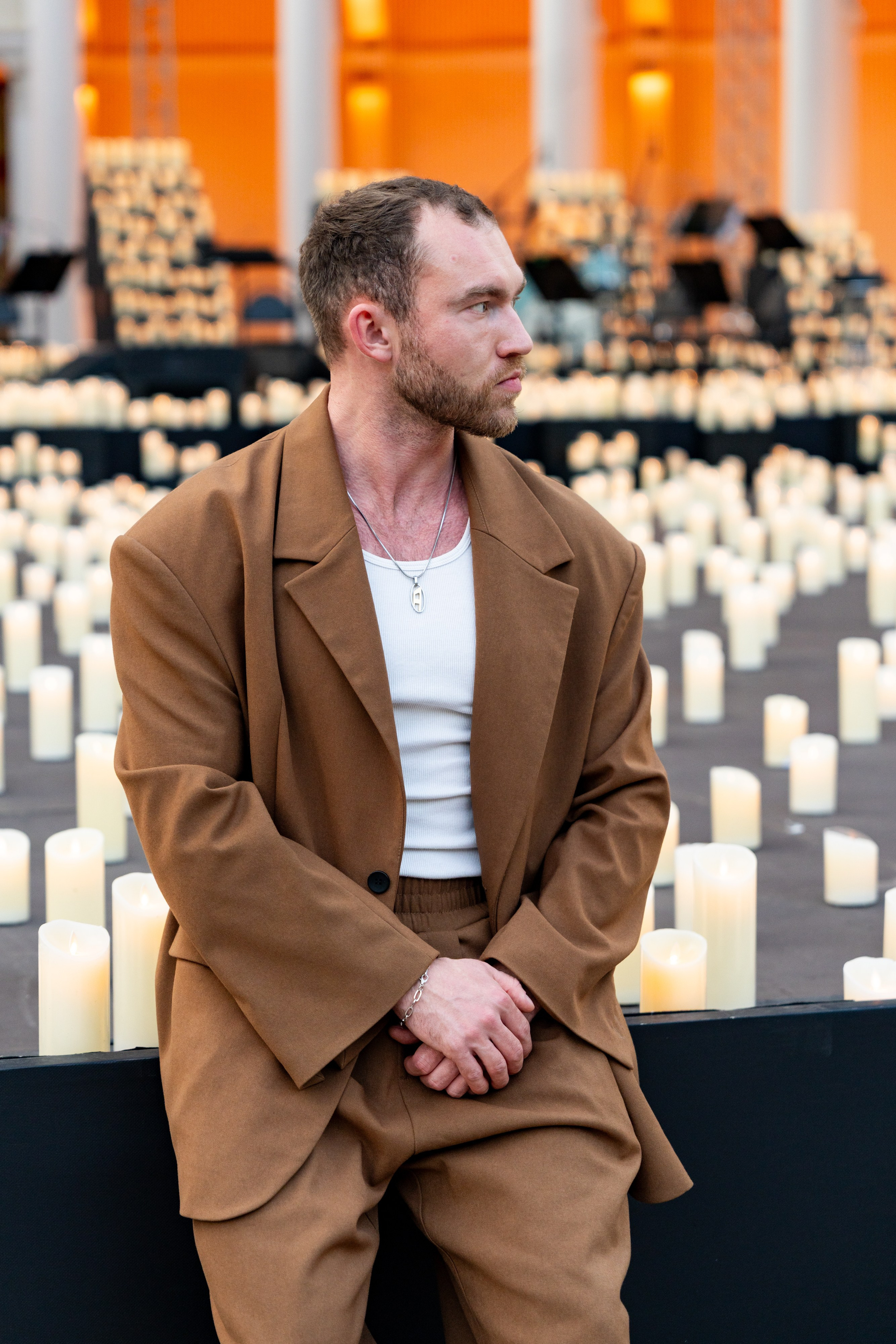 Симфонический оркестр Lumisfera при свечах. Фотограф Никита Комаров