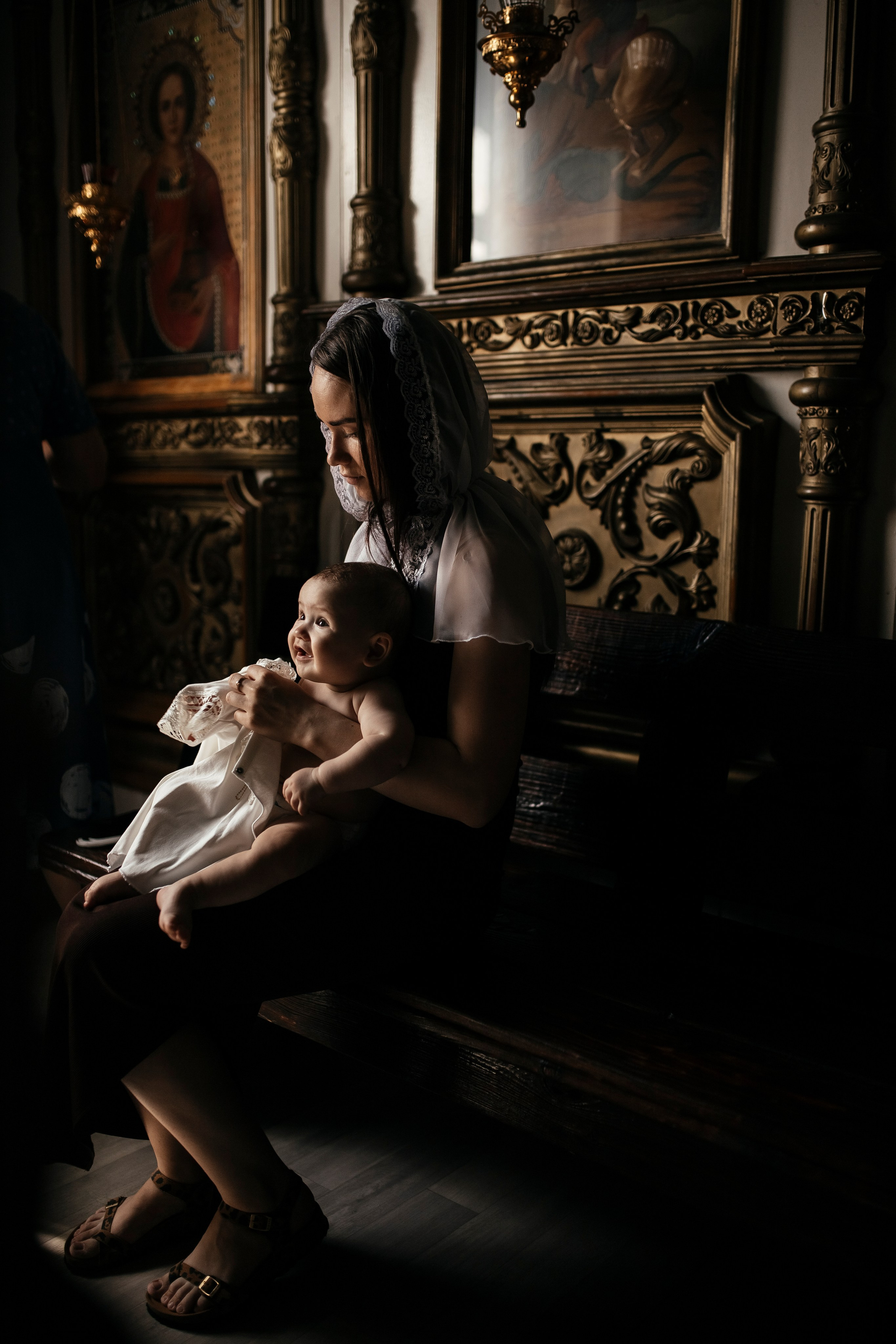 Таинство Крещения Мирославы. Фотограф Сальск Катерина