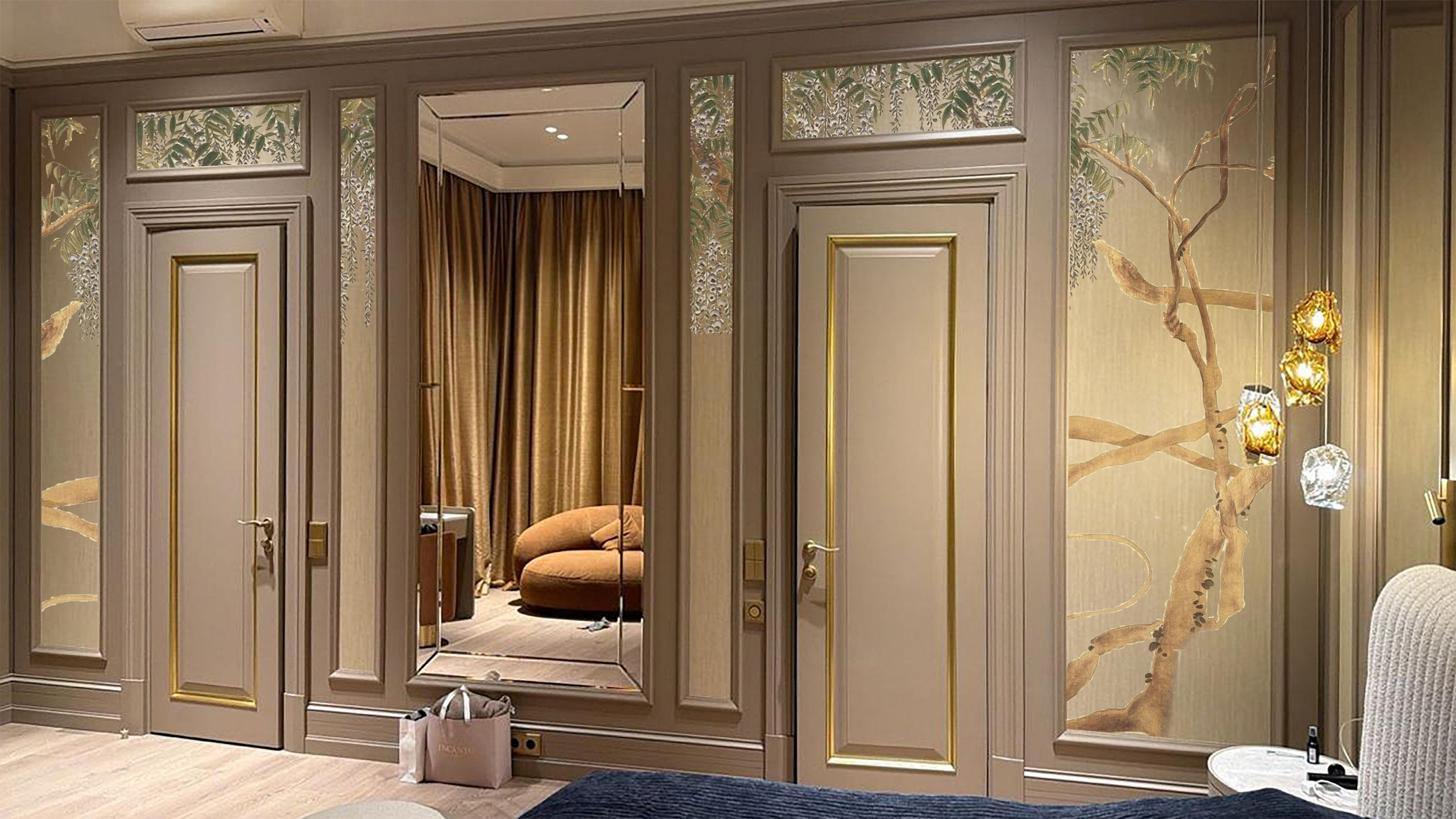 КОНЦЕПЦИЯ РОСПИСИ ДЛЯ СПАЛЬНИ. Художественная мастерская