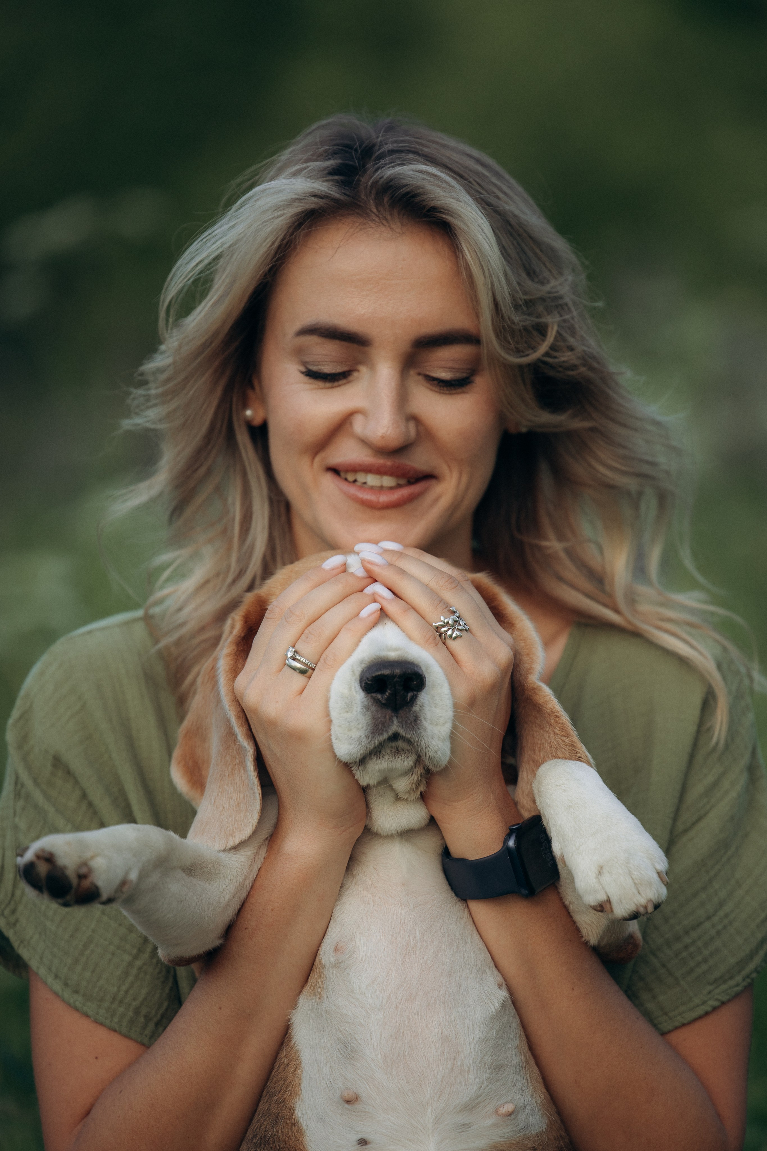 Кристина и Нора. На закате дня. Фотограф анималист в Казани Алина Сулейманова. Фотограф животных