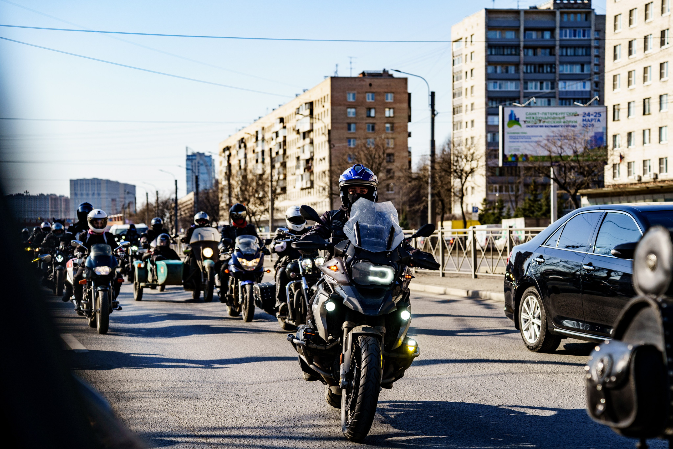 Прохват мотоклуба Norman Riders ч.1. Концертный и репортажный фотограф в Санкт-Петербурге Слава Пахомов