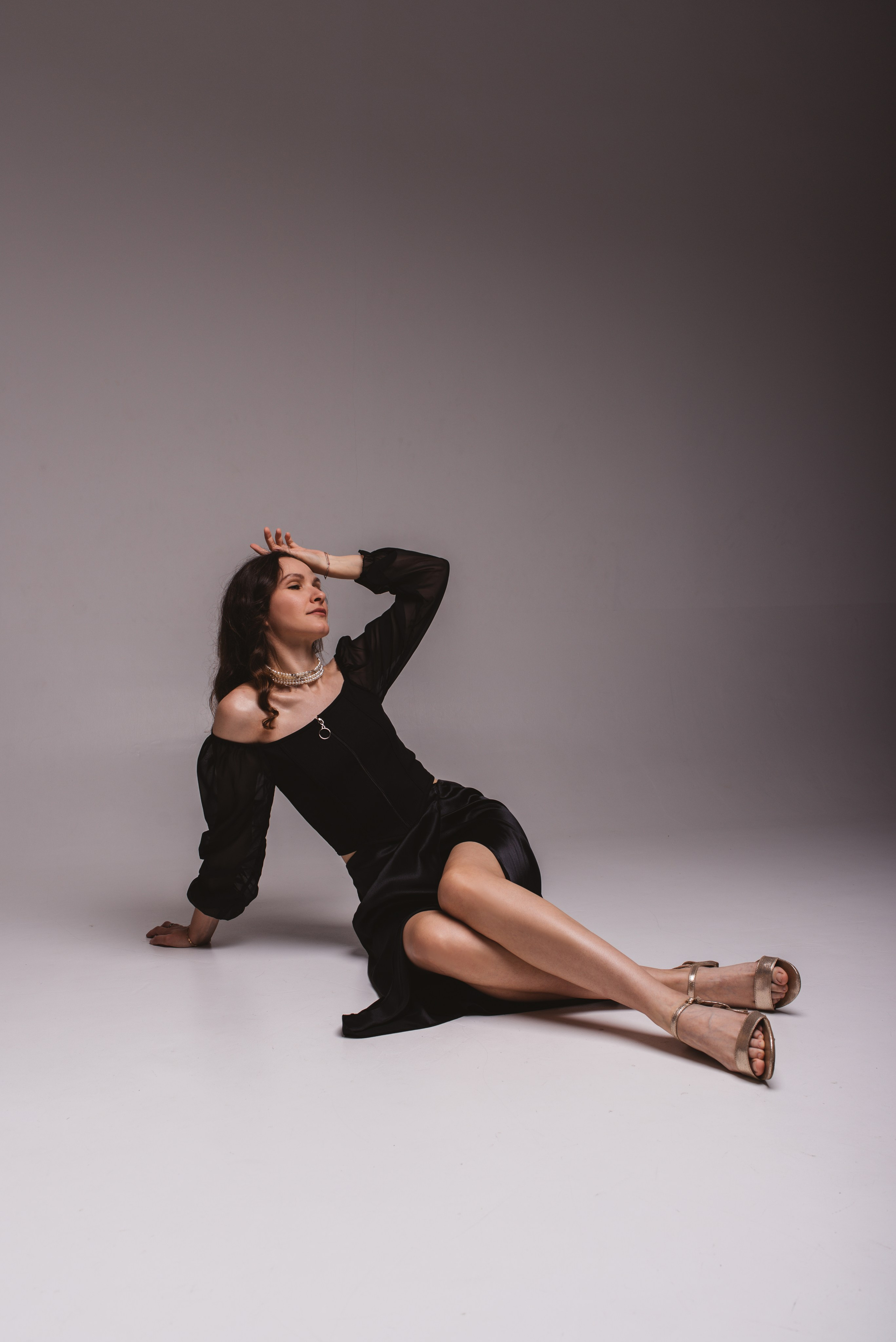 Шикарная женщина. Сайт портфолио