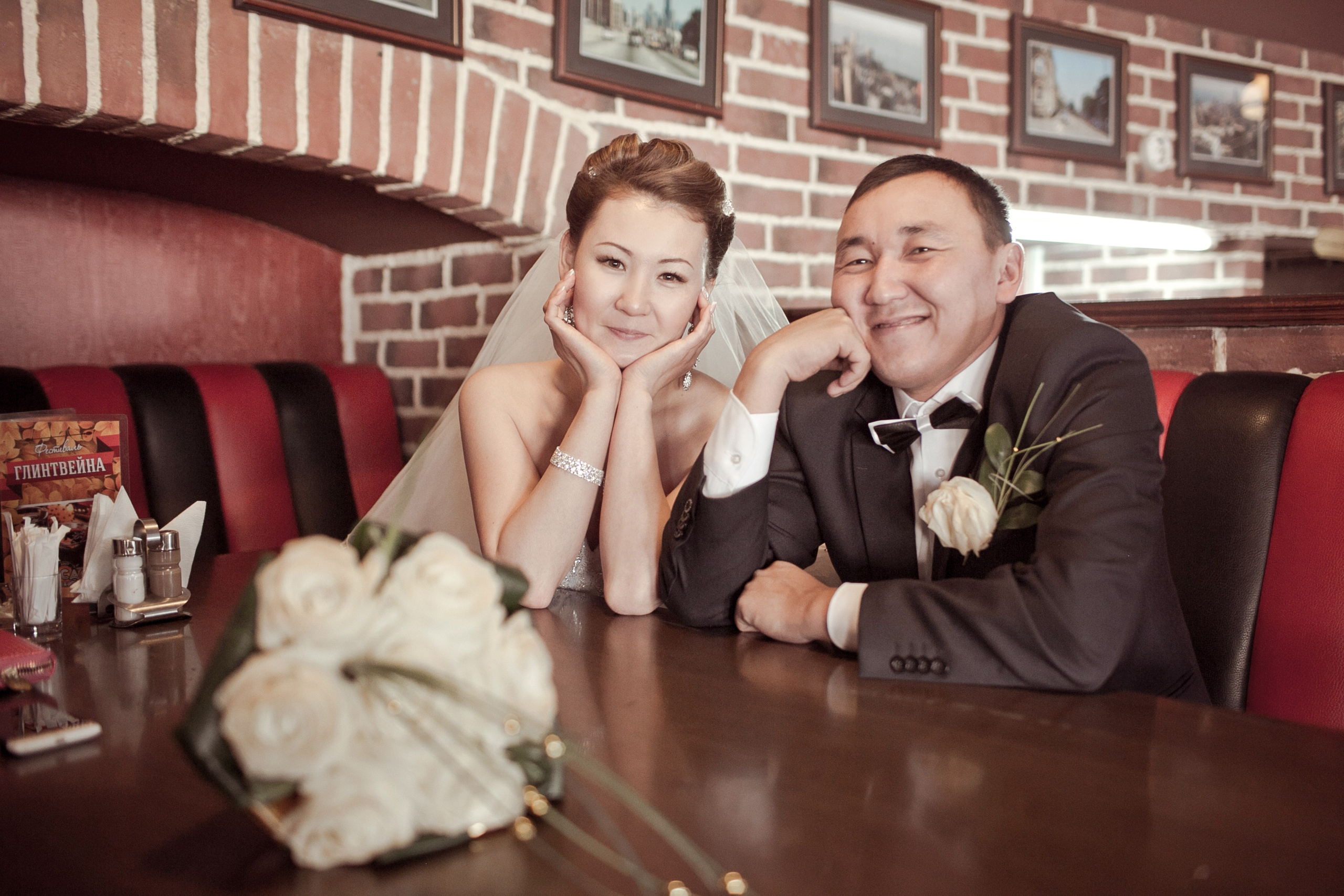 Зимнее свадебное фото. Фотограф Надежда Куин, Якутск