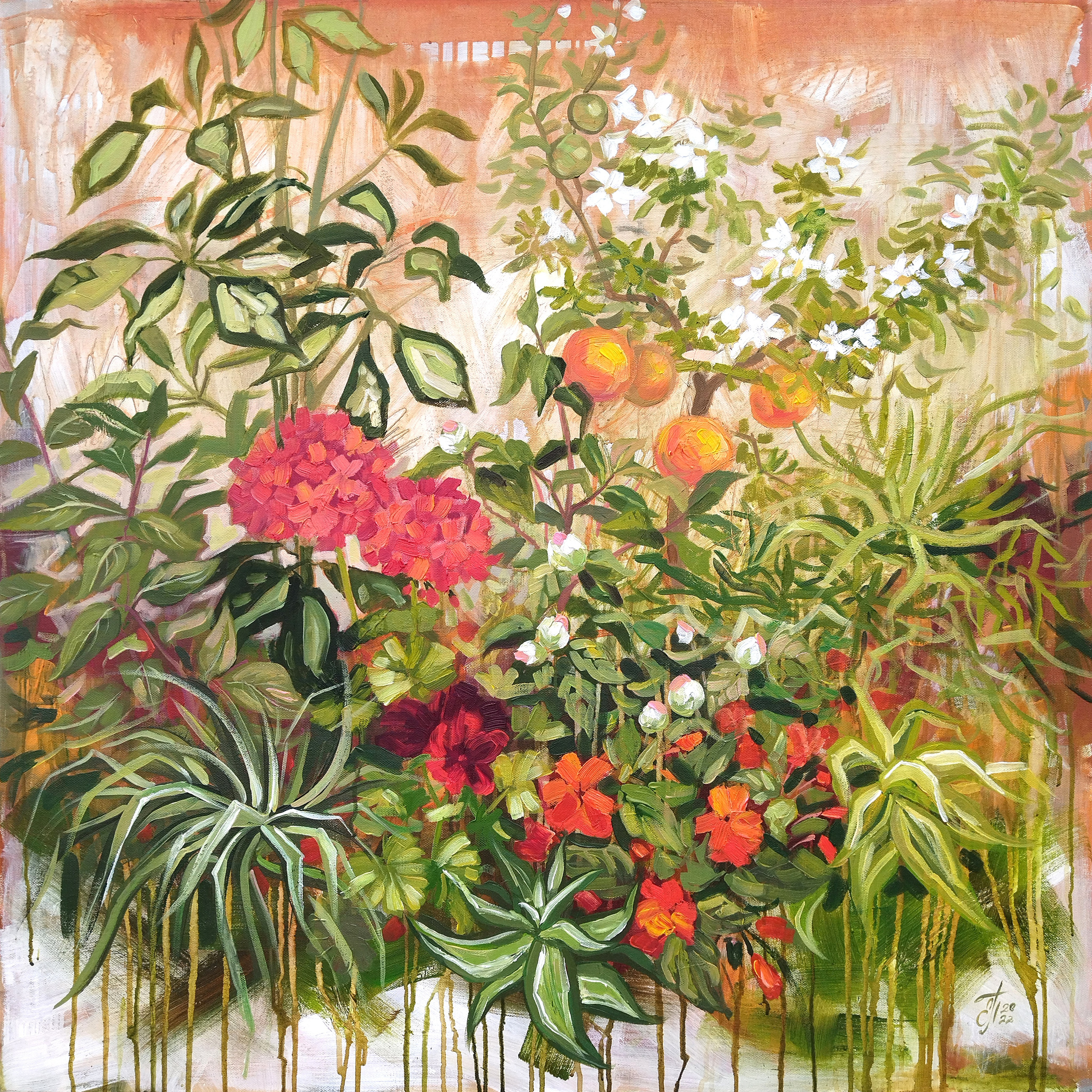 Flora. Artist Ekaterina Prisich