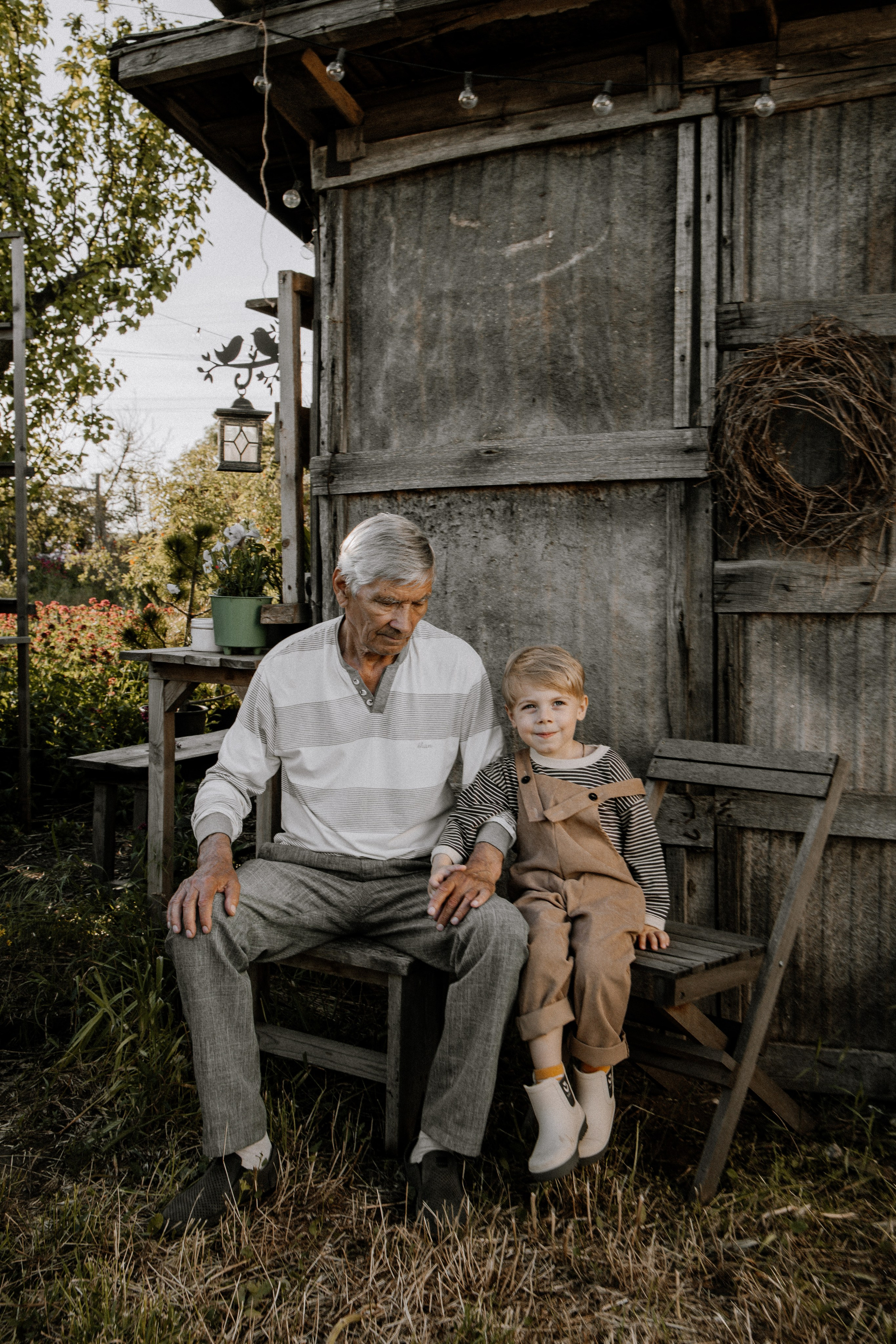 Семейная съемка малышей с прабабушкой и прадедушкой. Семейный фотограф | Керчь | Ивановская Виктория