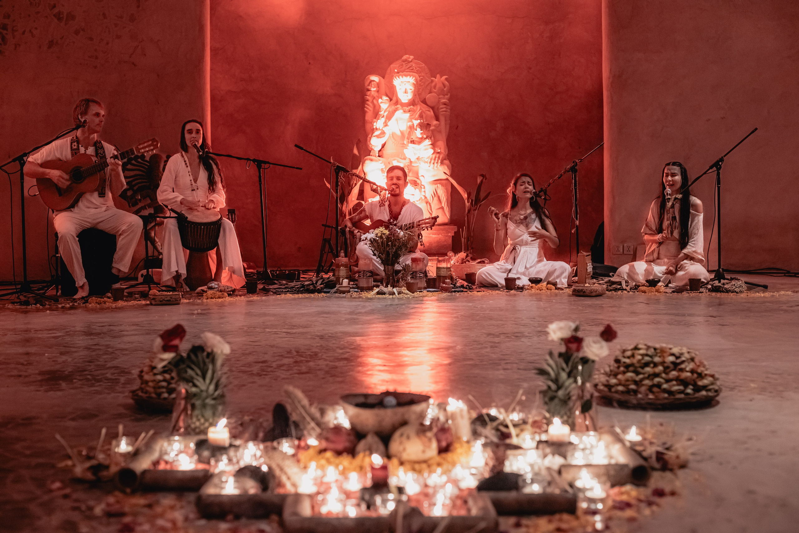 Cacao ceremony Full moon jan w Juan. Mariam Bagdasaryan