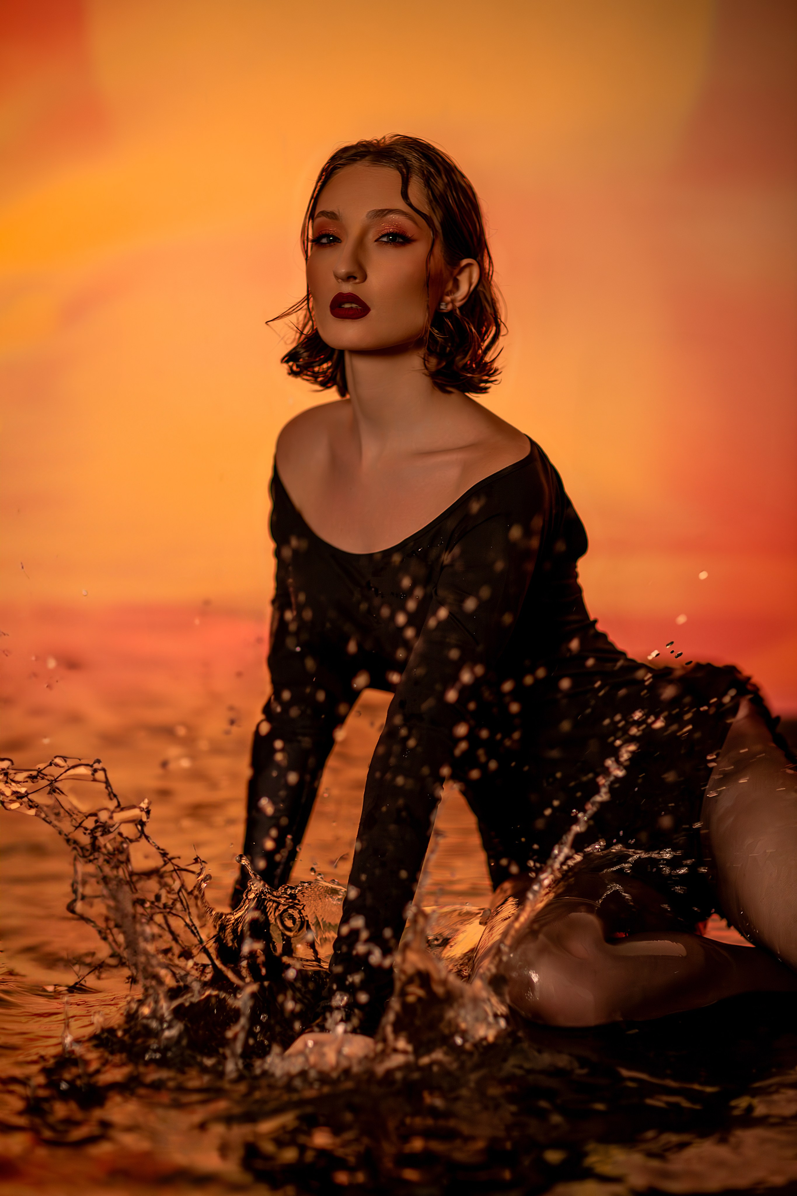 Съемка с водой для Валерии. Семейный и индивидуальный фотограф в Ростове-на-Дону