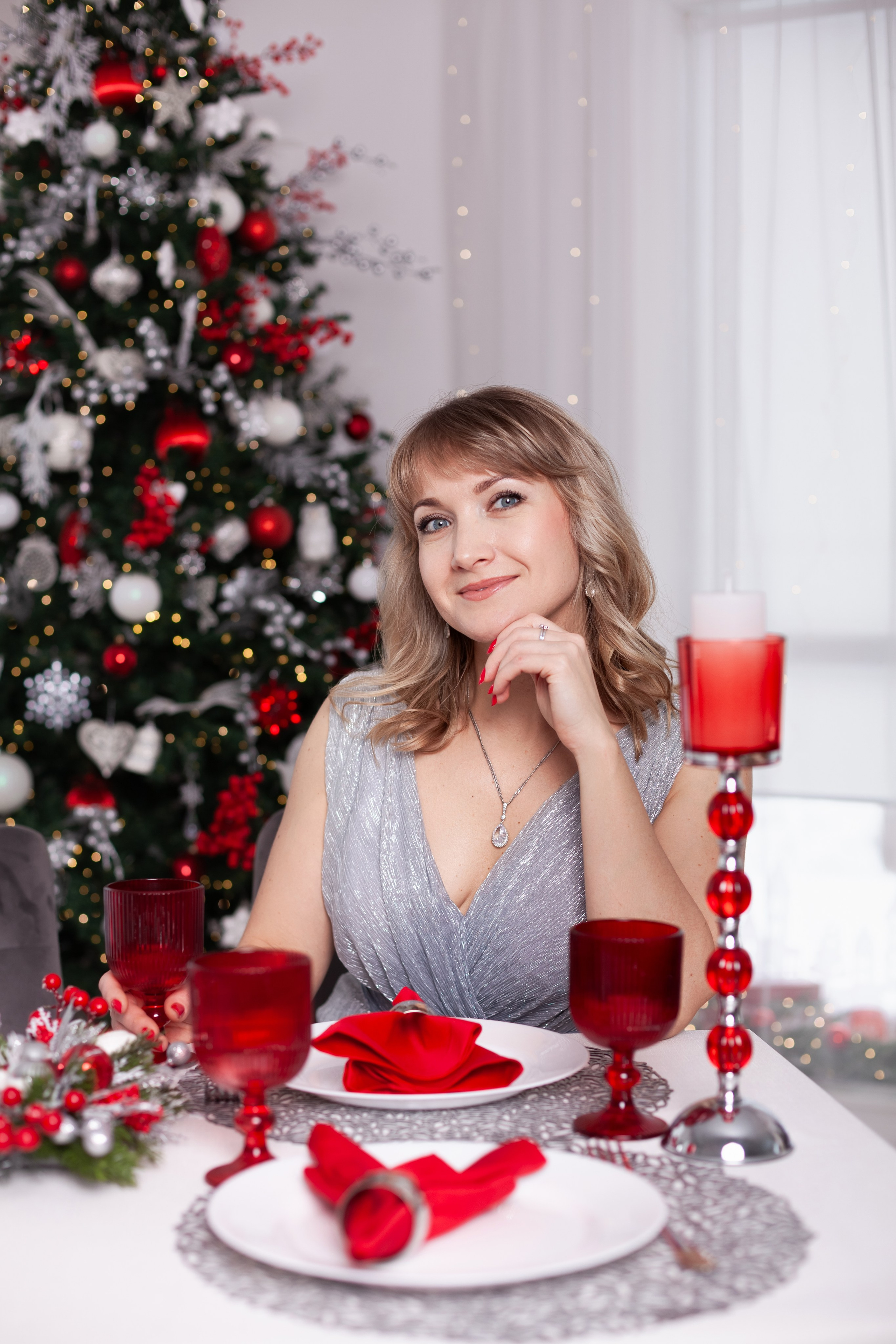 Новогодняя фотосессия в студии. Фотограф в Томске Евгения Гуляева