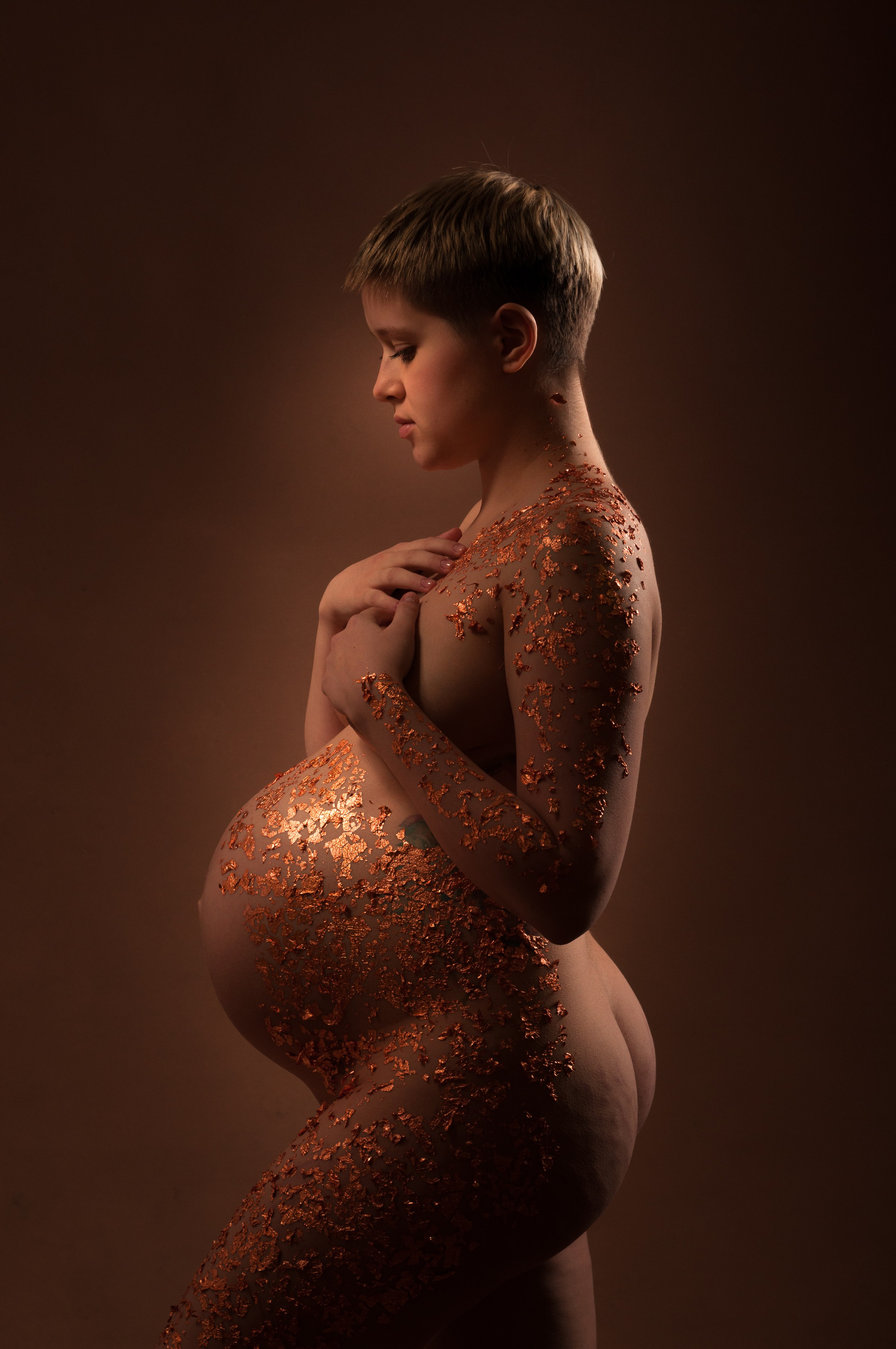 В стиле НЮ. Фотосессия беременности — Крылова Натали — Москва