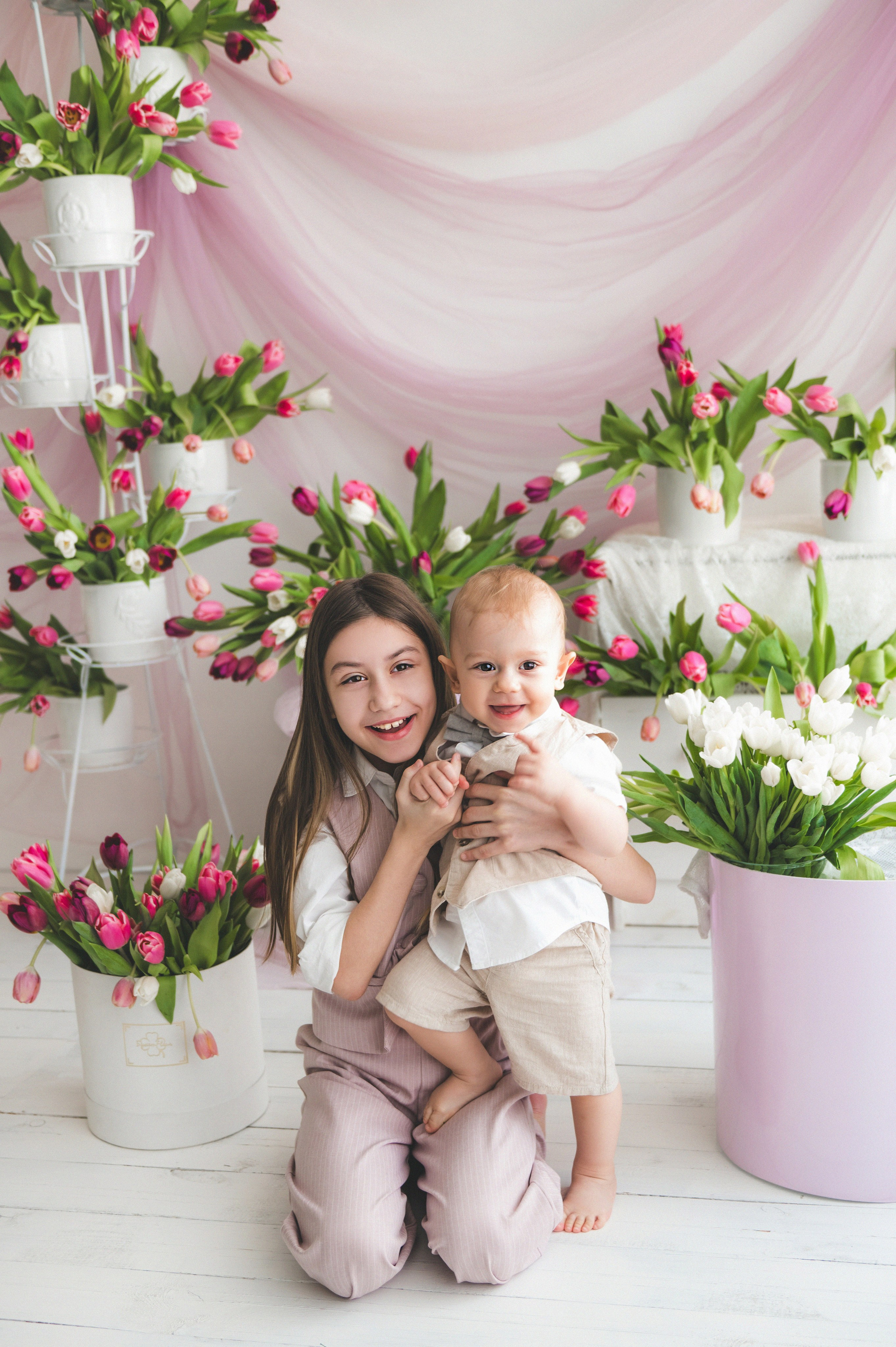 Тюльпаны. Фотограф новорожденных и детей в Барнауле — Екатерина Шапкина