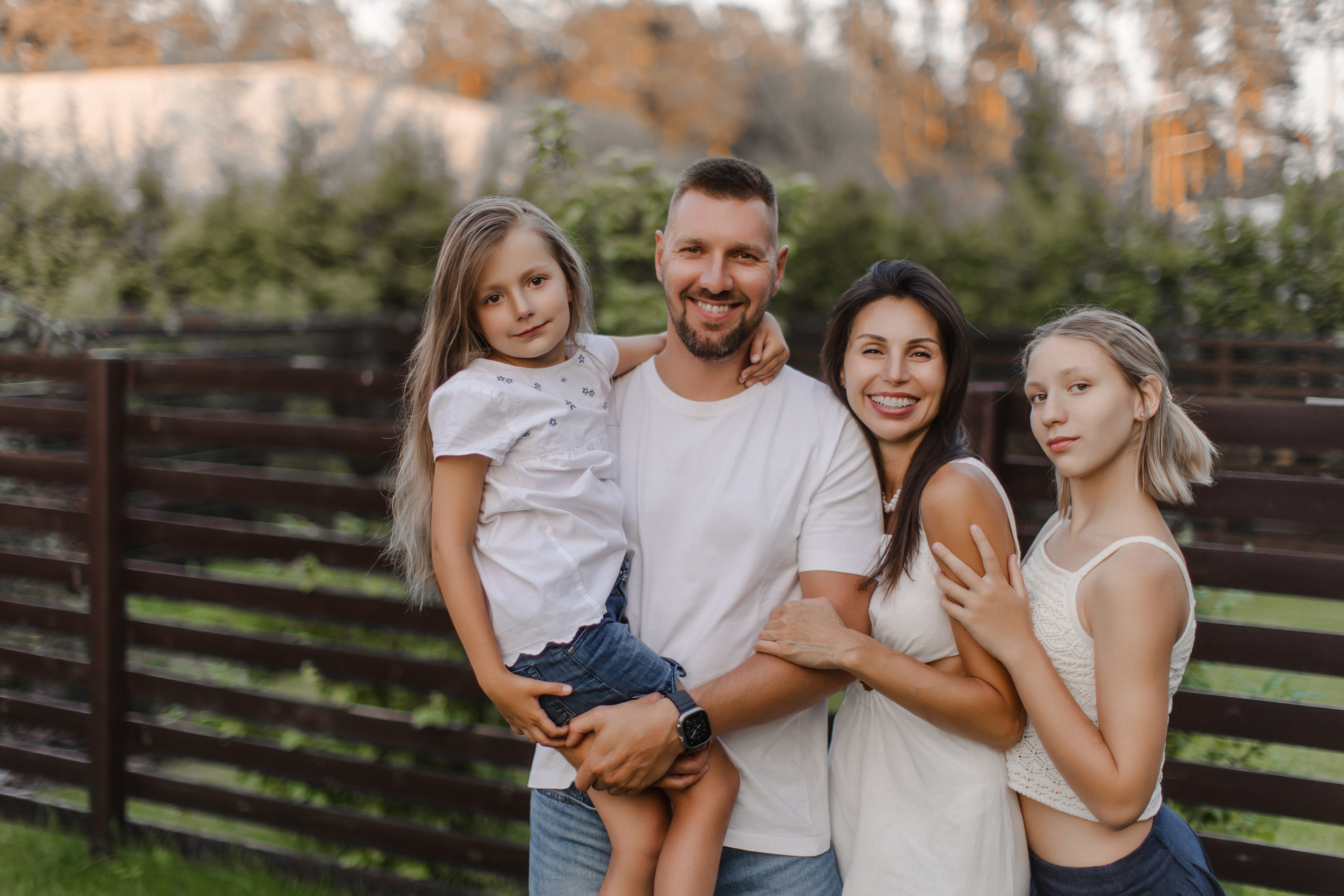 Оля с семьей. Семейный и детский фотограф в Москве Кузьмина Мария