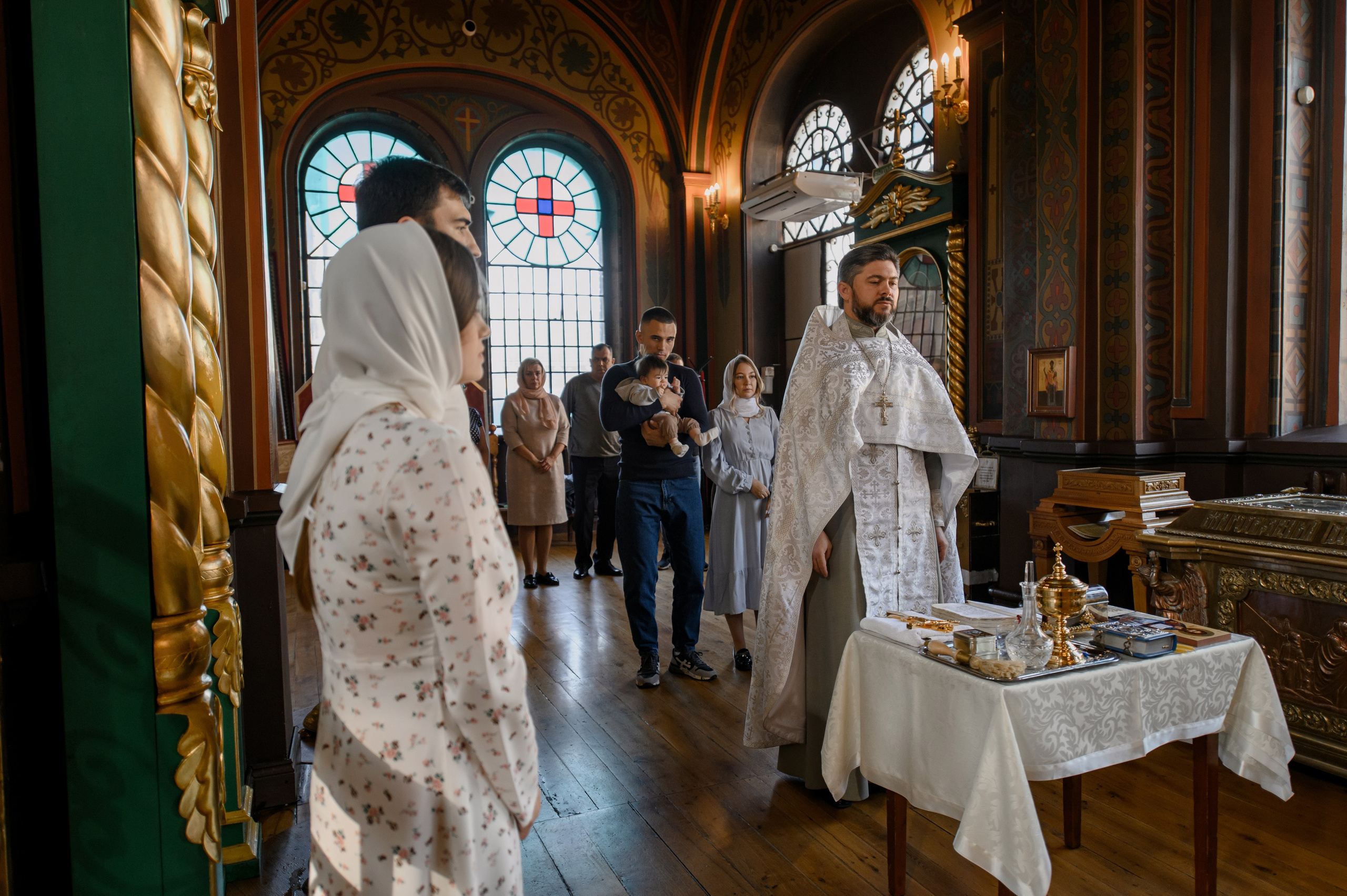 Таинство крещения Ванечки. Свадебный фотограф Краснодар Елена Воробьева