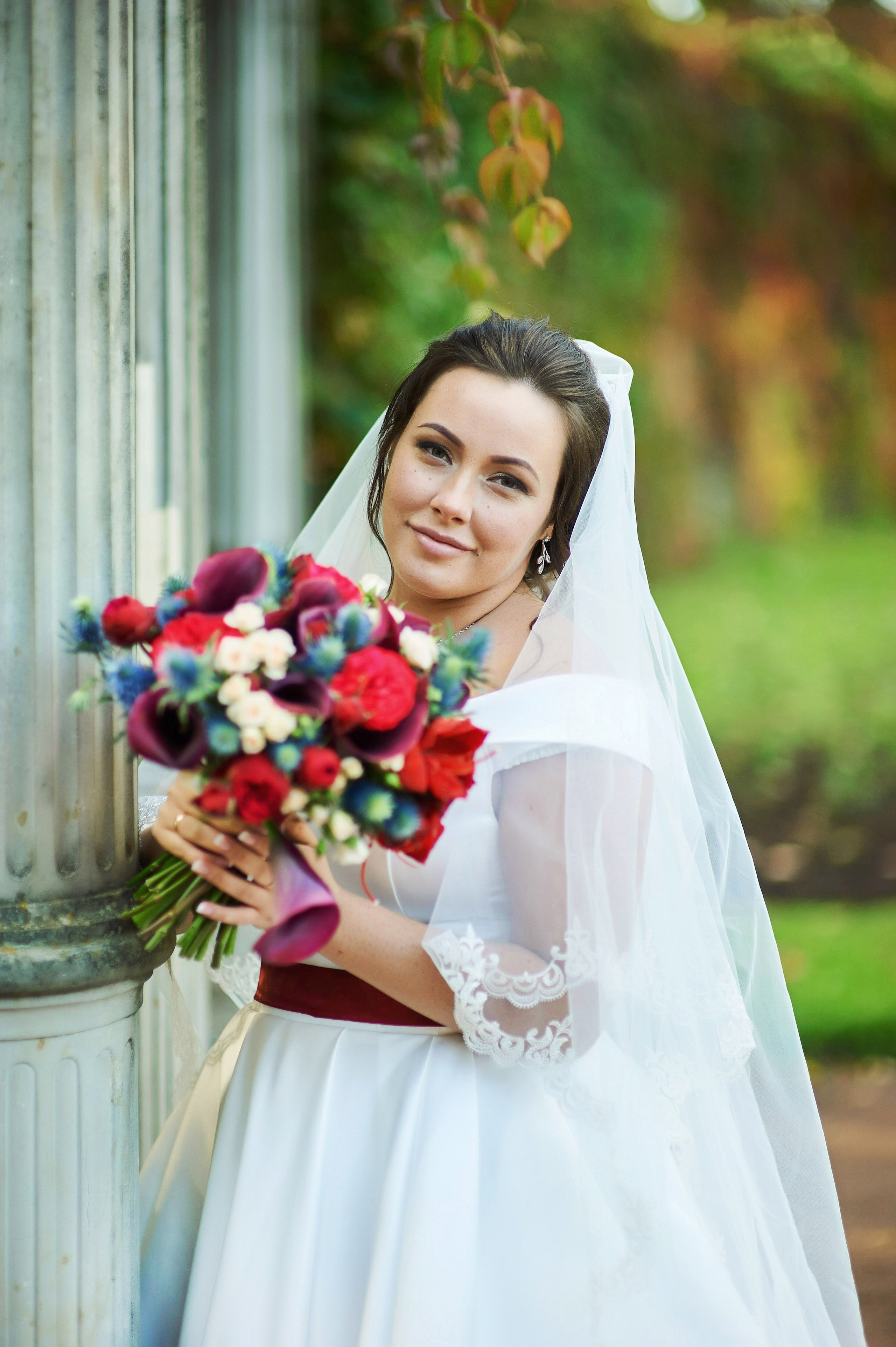 Ангелина и Сергей (фотосессия в осеннем Пушкине). Портретный, семейный и свадебный фотограф в Санкт-Петербурге и в Пушкине Ширяев Денис