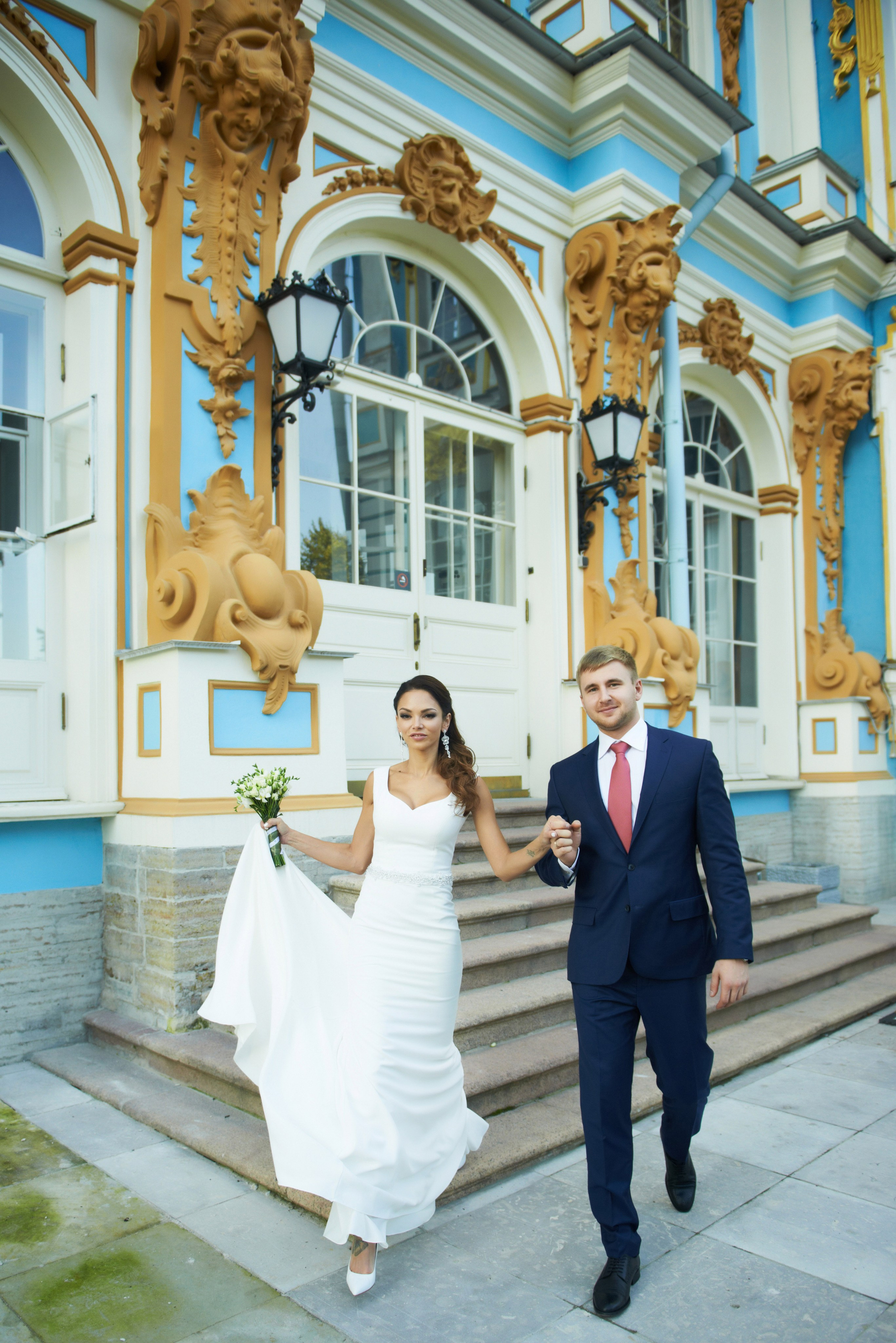 Максим и Наталья (свадебная фотосессия в Пушкине в Екатерининском парке). Портретный, семейный и свадебный фотограф в Санкт-Петербурге и в Пушкине Ширяев Денис