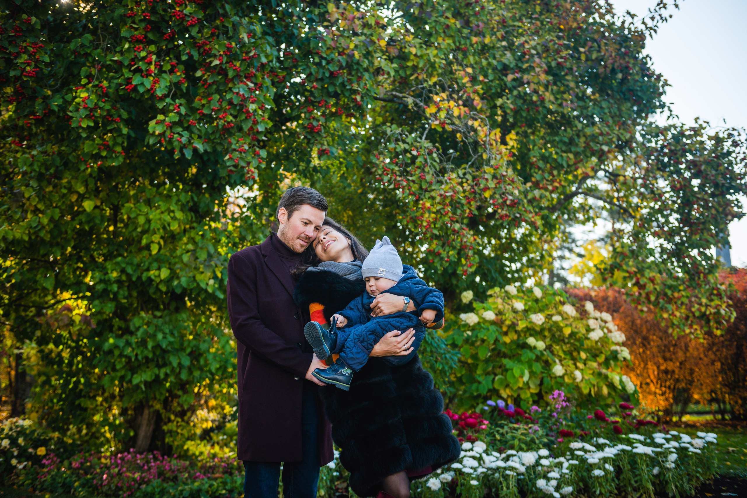 Егор, Валерия и Андрей осенняя прогулка. Портретный, семейный и свадебный фотограф в Санкт-Петербурге и в Пушкине Ширяев Денис