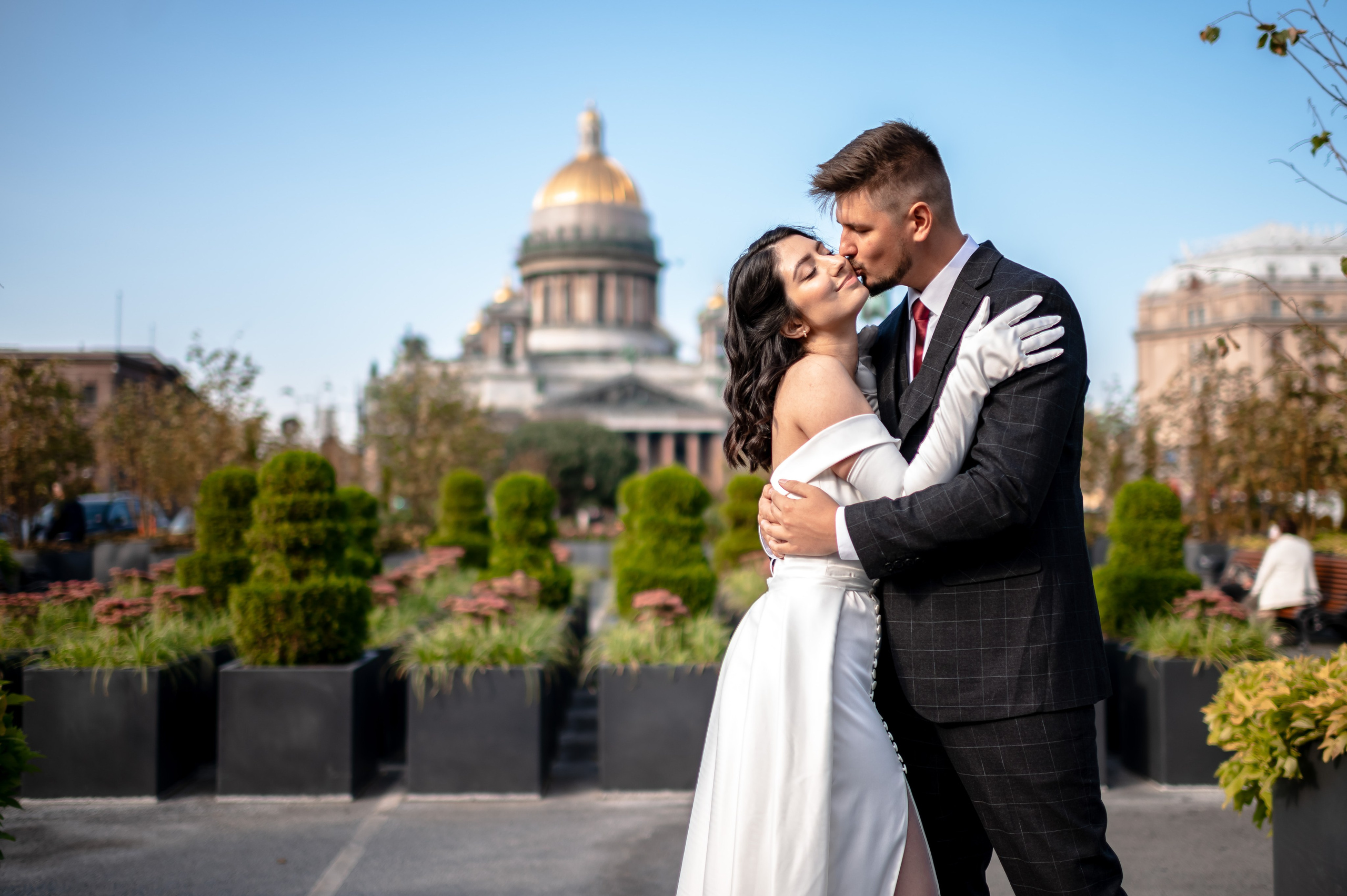 Камерная свадьба в Первом Дворце Бракосочетания №1 на Английской набережной Яны и Евгения. Портретный, семейный и свадебный фотограф в Санкт-Петербурге и в Пушкине Ширяев Денис