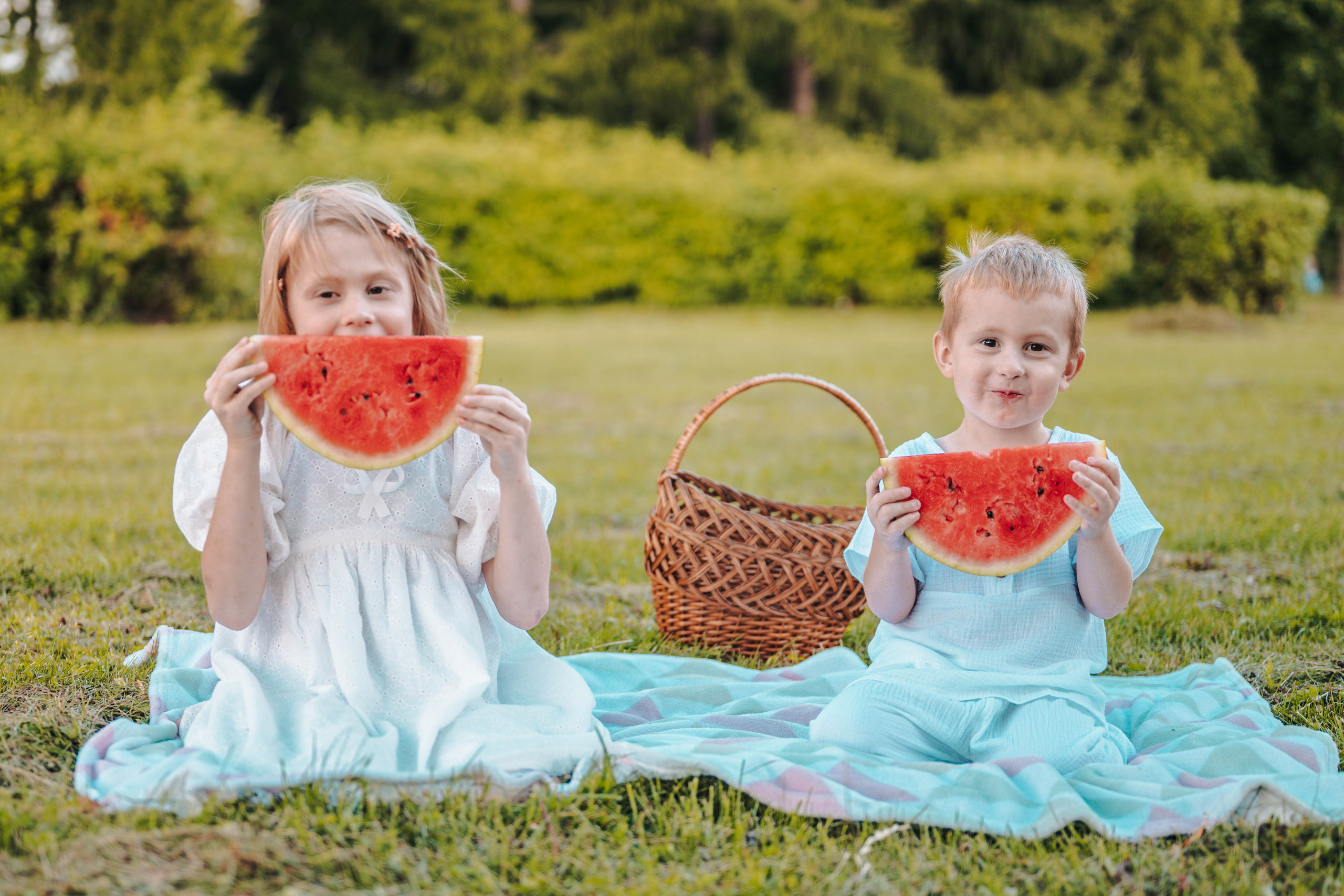 Арбузное настроение. Семейный и детский фотограф Москва