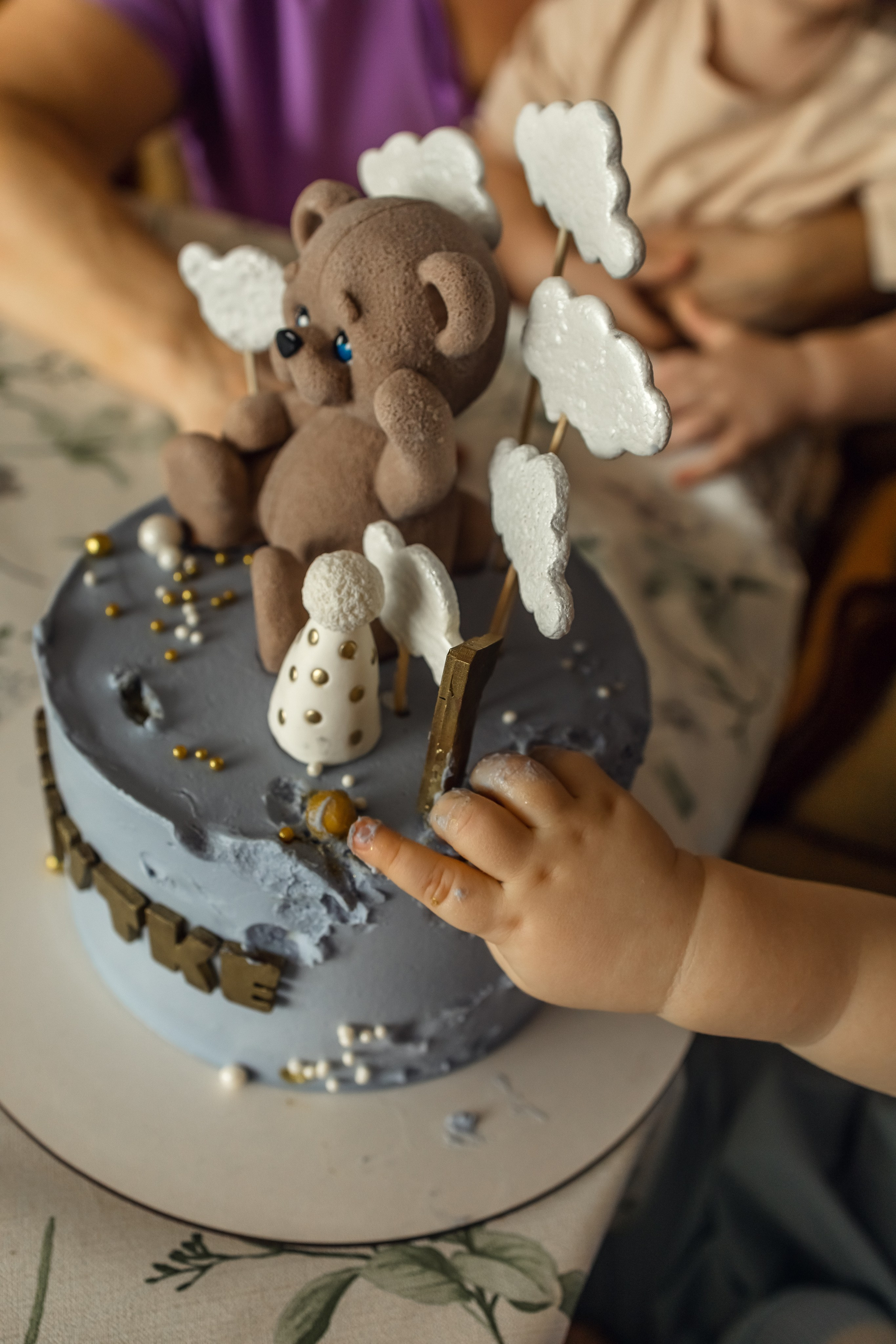 Мишеньке 1 годик. Семейный и детский фотограф в Москве Анна Чертополох