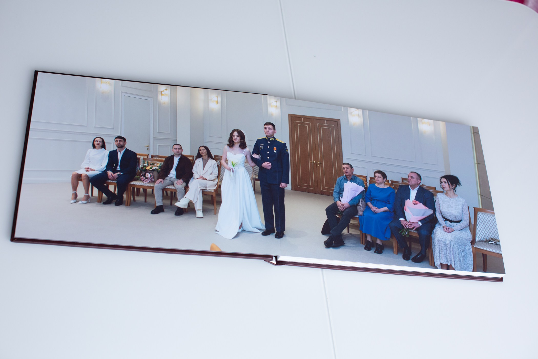 готовая фотокнига размер в развернутом видео 60х30 см, печать на высококачественном оборудовании