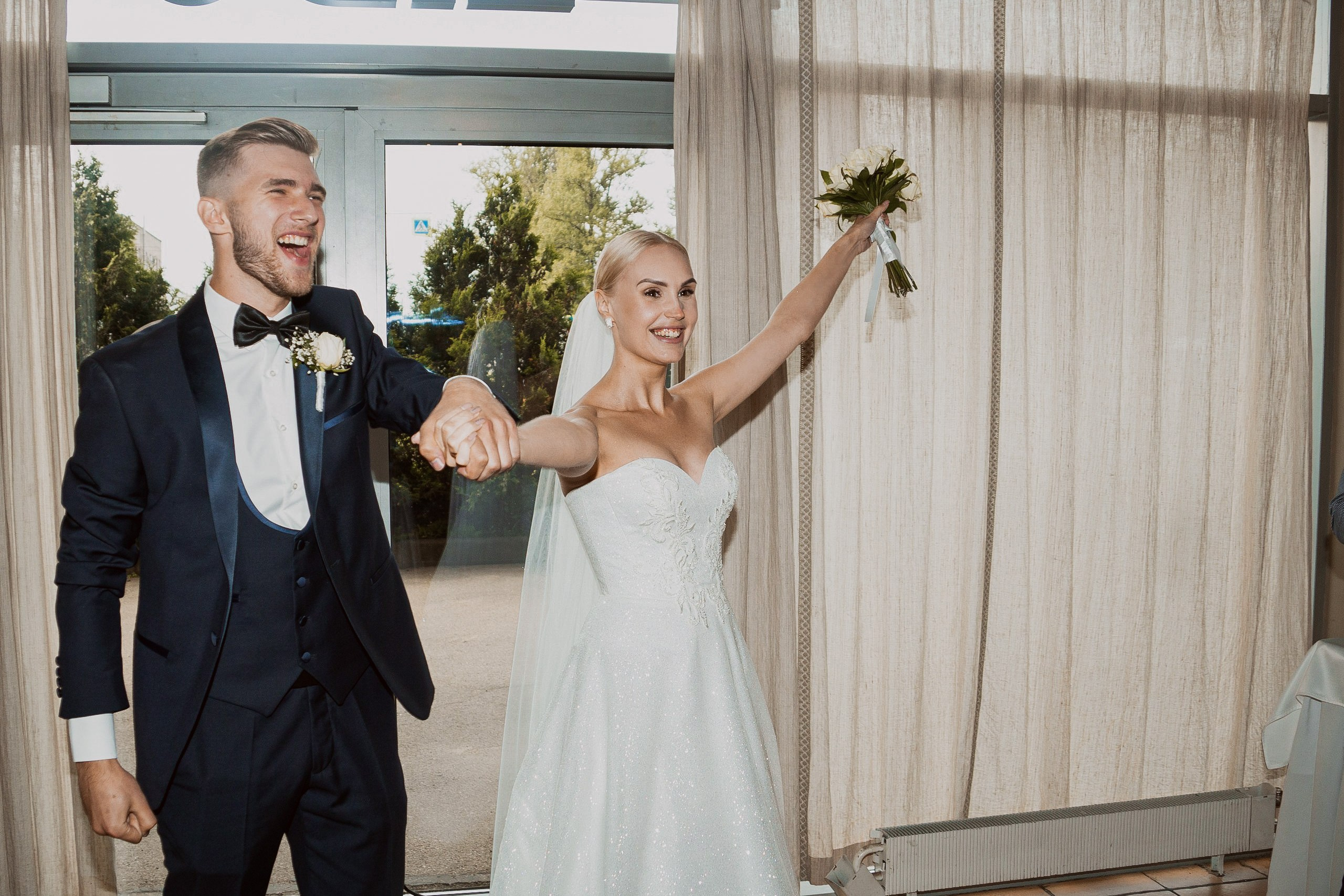 Свадебная регистрация молодожёнов Санкт-Петербург