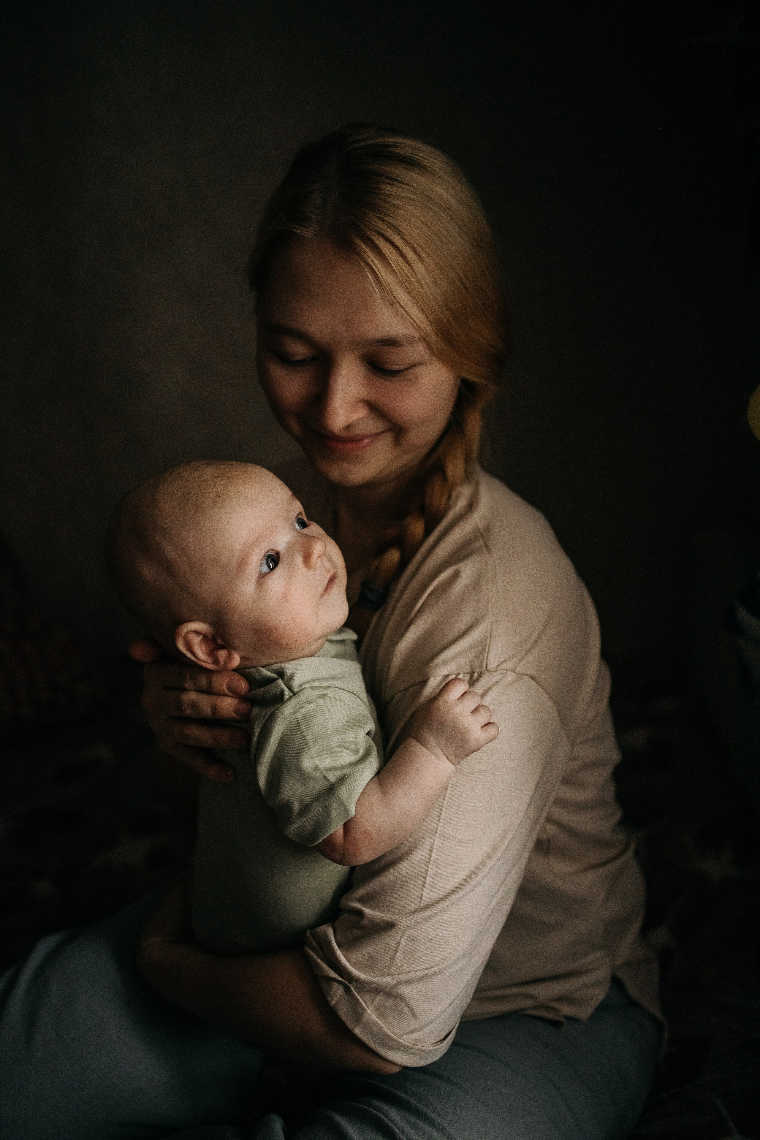 Илья. Newborn lifestyle фотограф Екатерина Будиновская