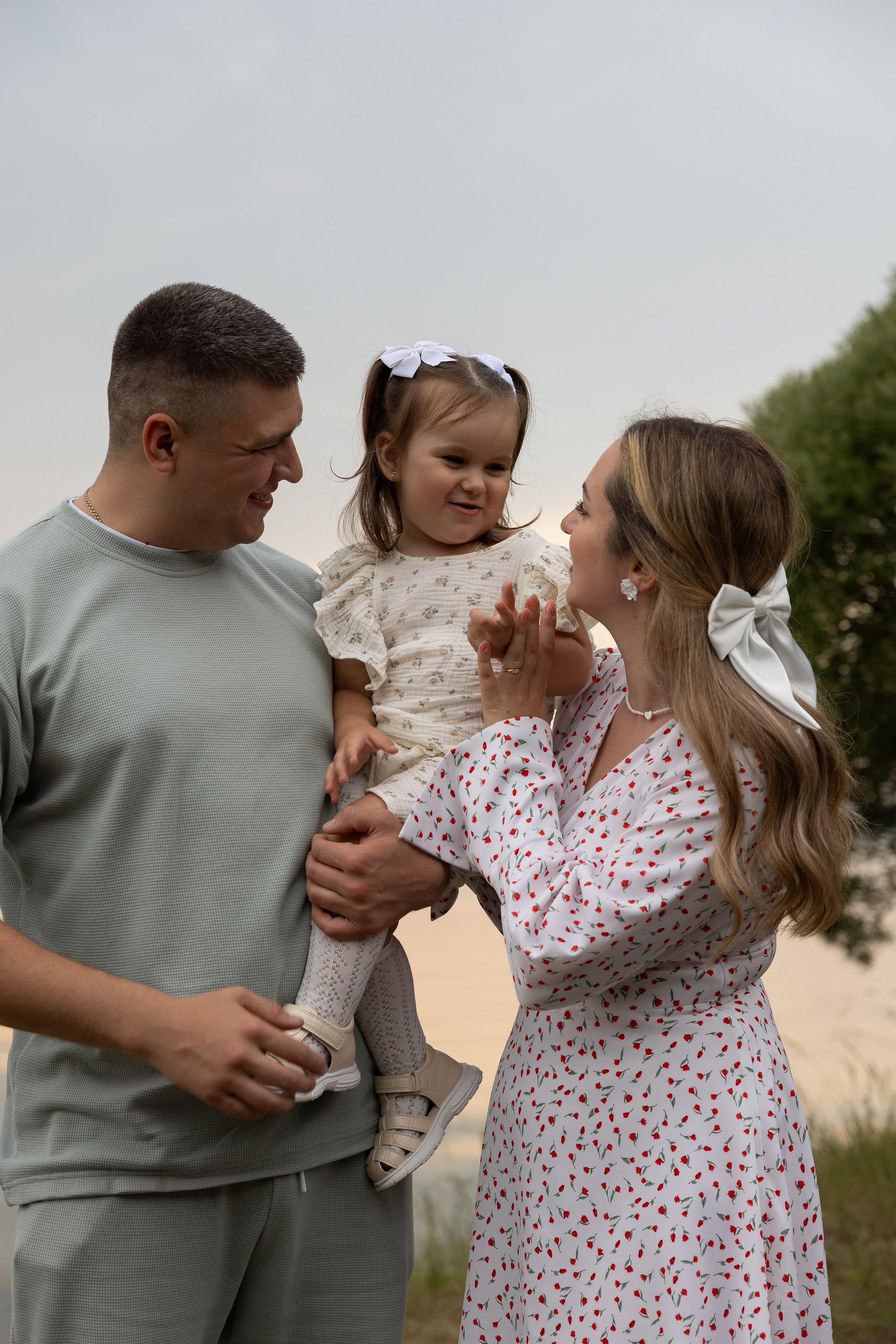 Денис, Наталья и София. Семейный и свадебный фотограф в Челябинске Мария Леонтьева