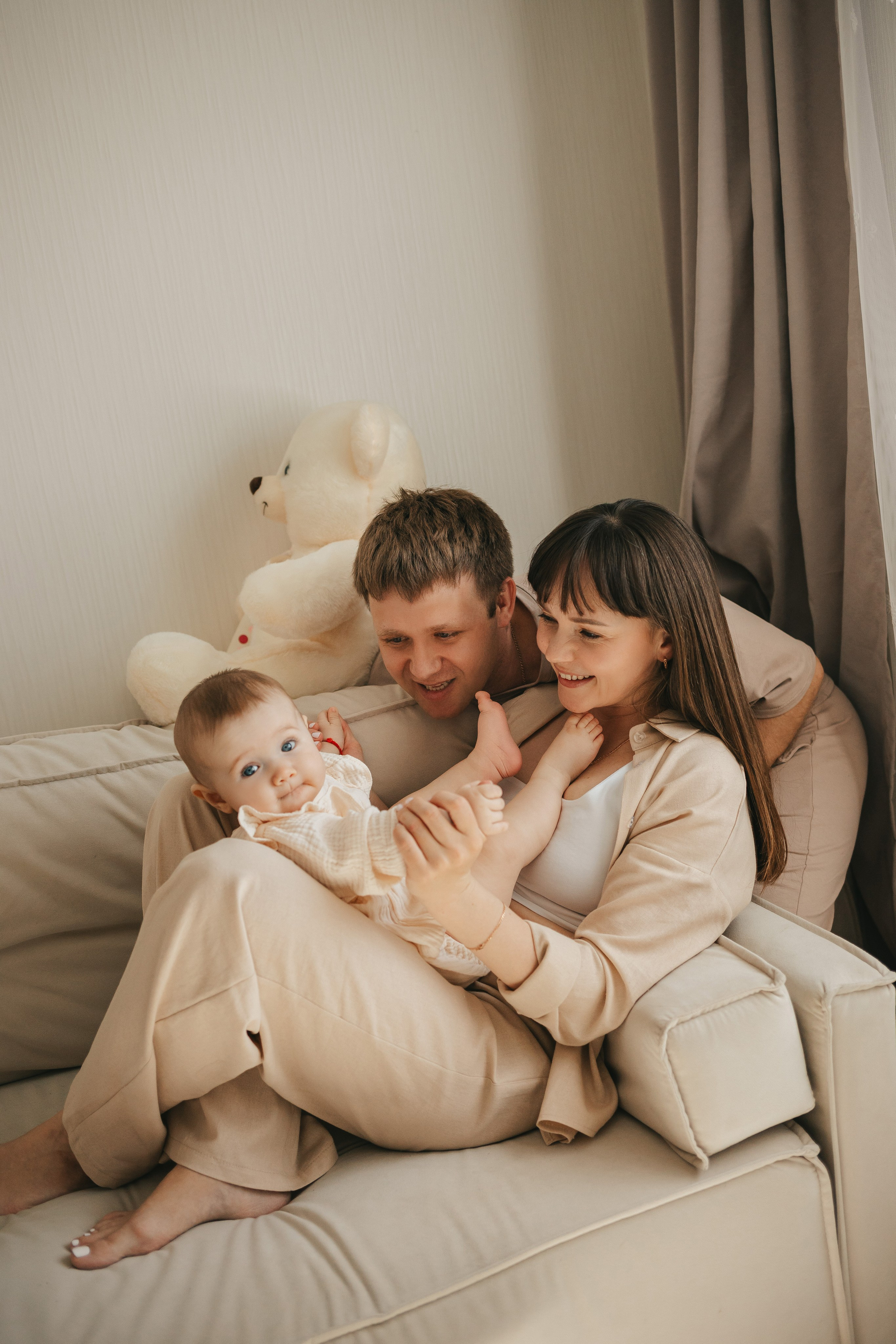 Женя, Валя и Злата. Семейный lifestyle фотограф в Санкт-Петербурге Людмила Пахомова