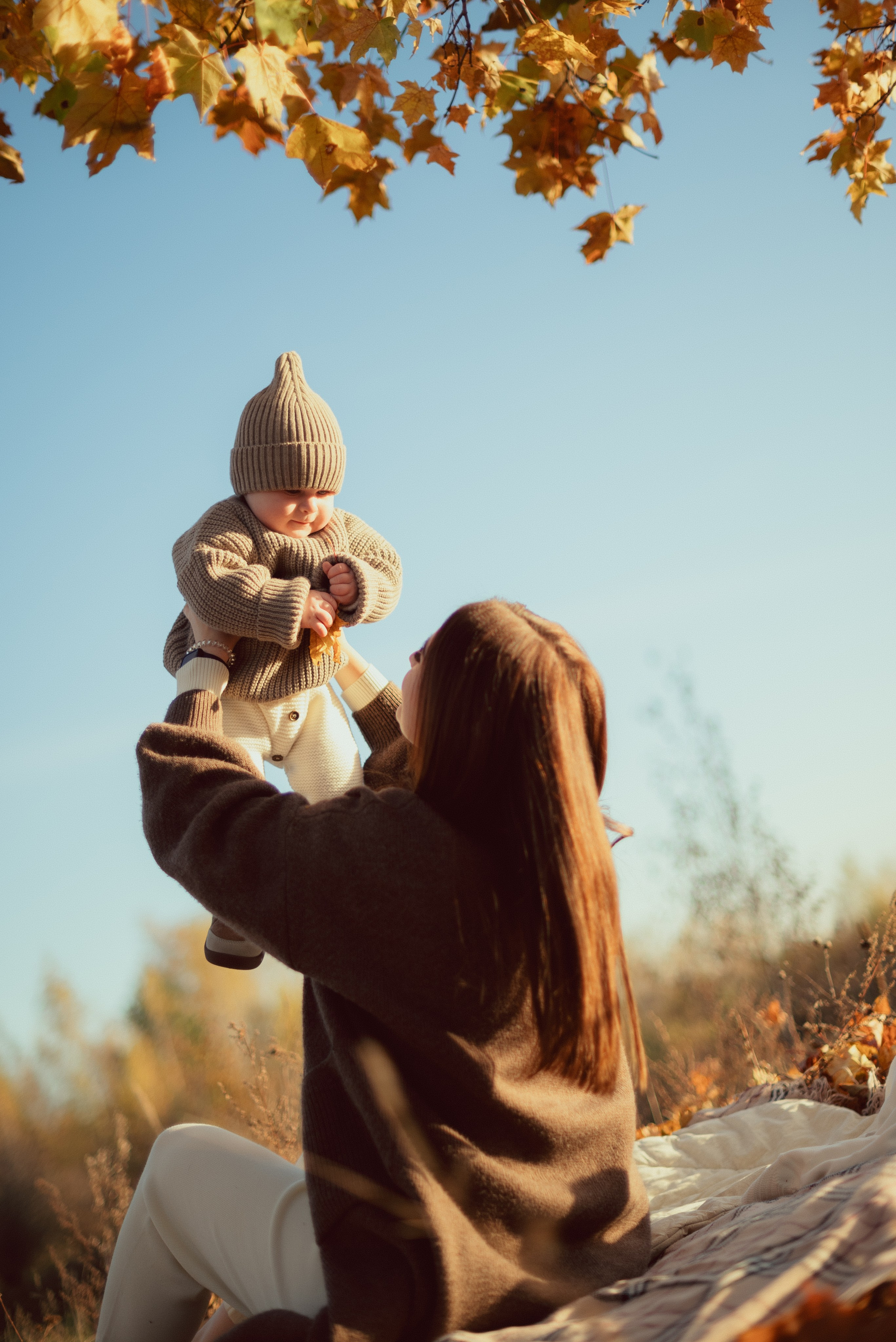 Мамочки осенью. Семейный и детский фотограф в Щелково Алена Дробот