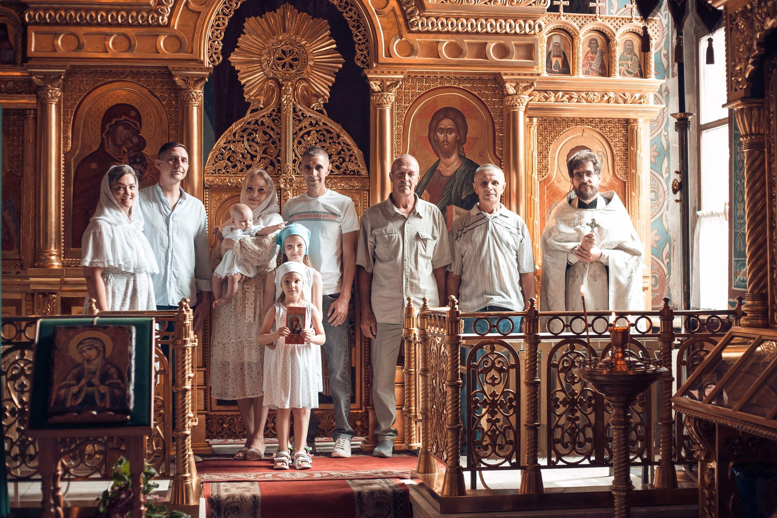 Крещение Татьяны в Свято-Троицком кафедральном соборе Калуги