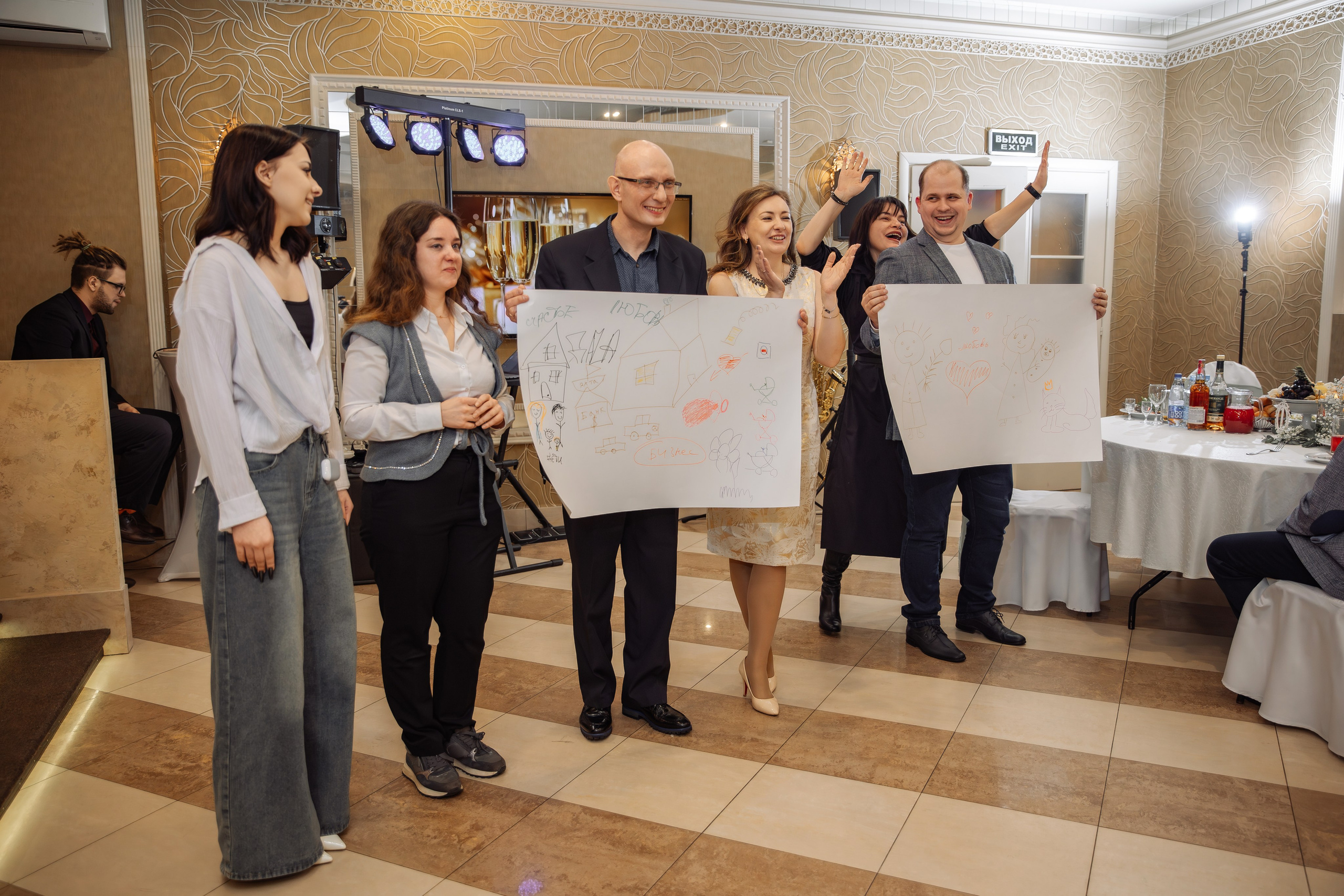 Репортаж Свадебного банкета Юлии и Романа. Семейный и женский фотограф в Москве Надежда Воробьева