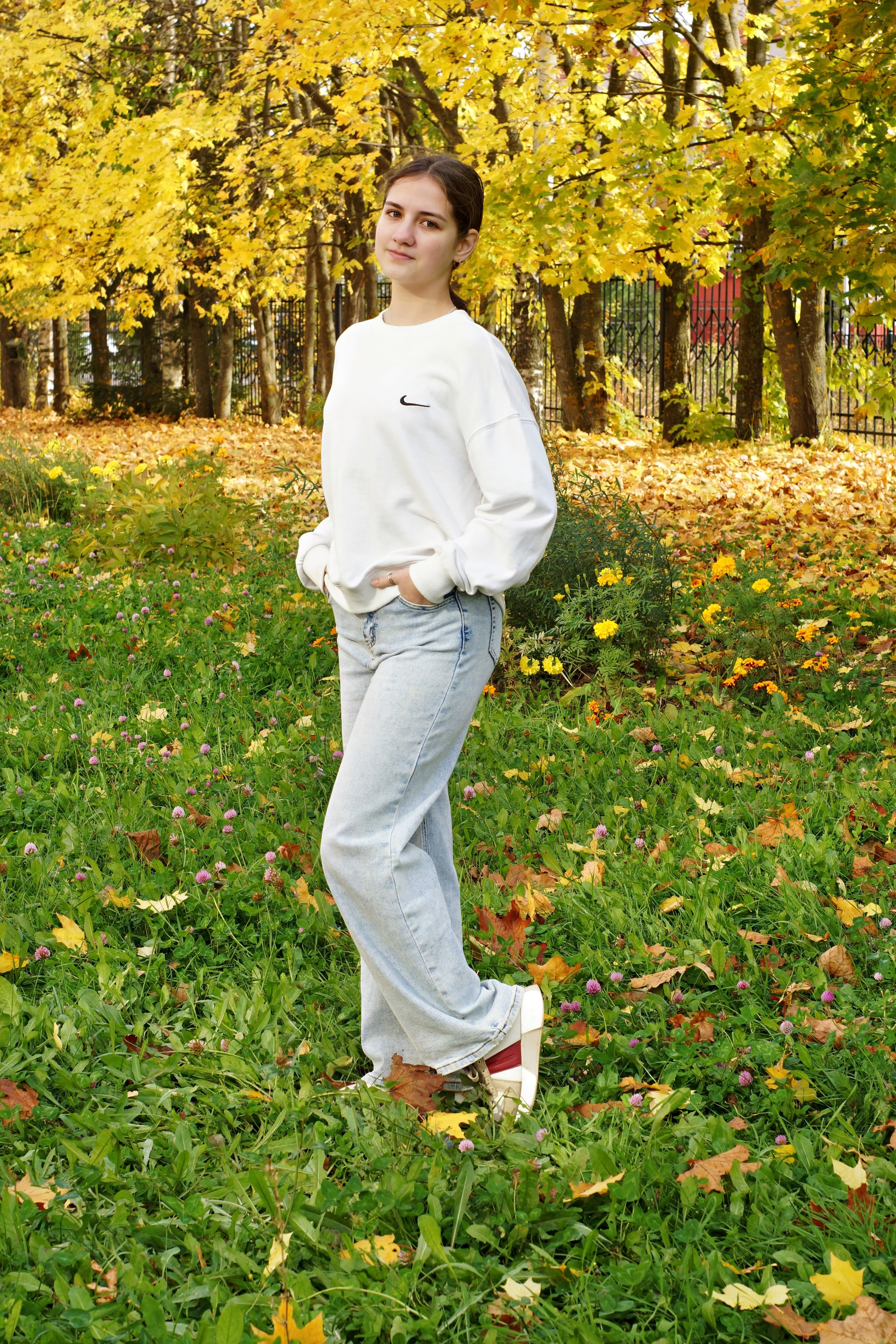 Осенняя фотосессия в школе г. Йошкар-Ола