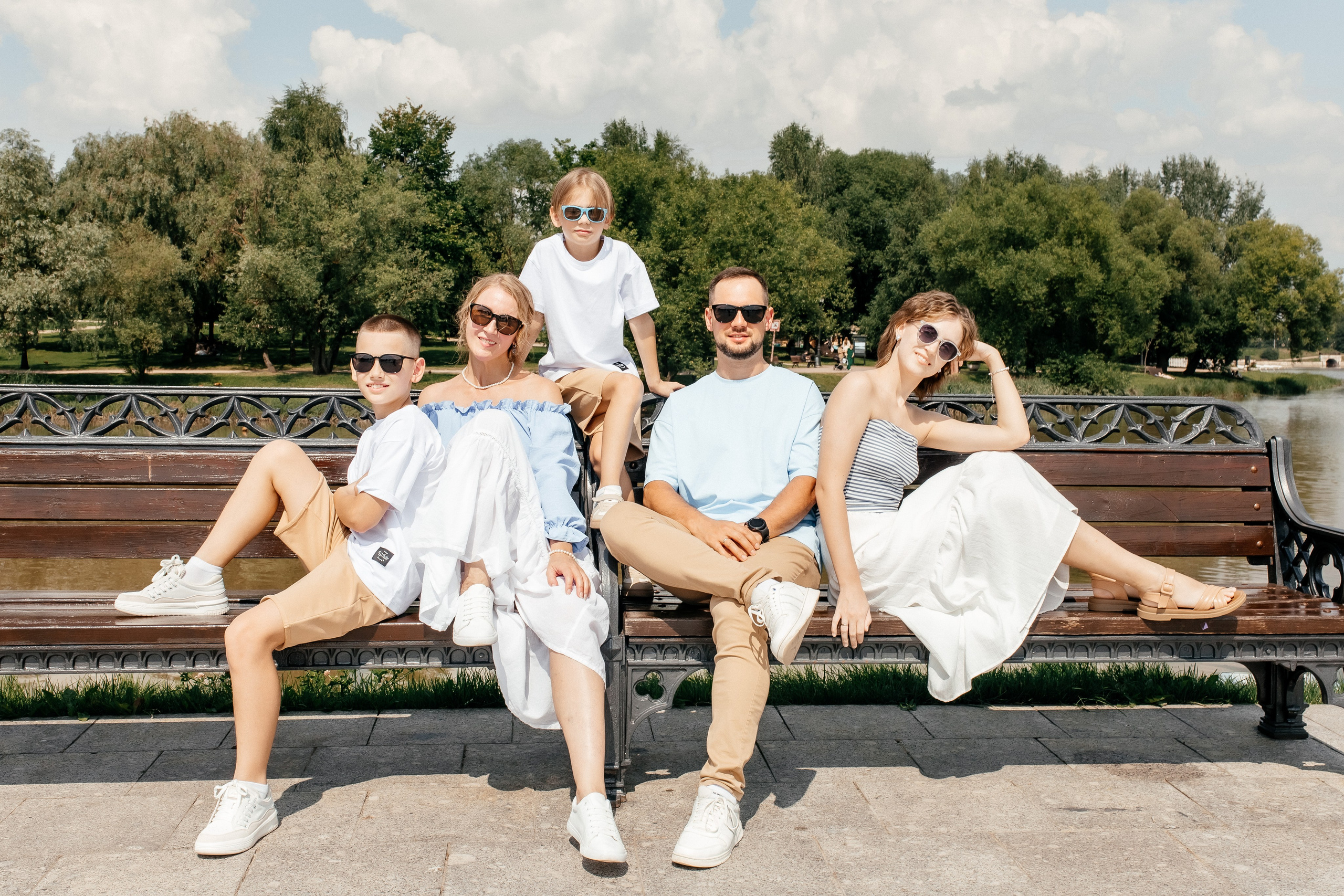 Большая семья. Профессиональный фотограф, Москва |Видное Елена Елизарова