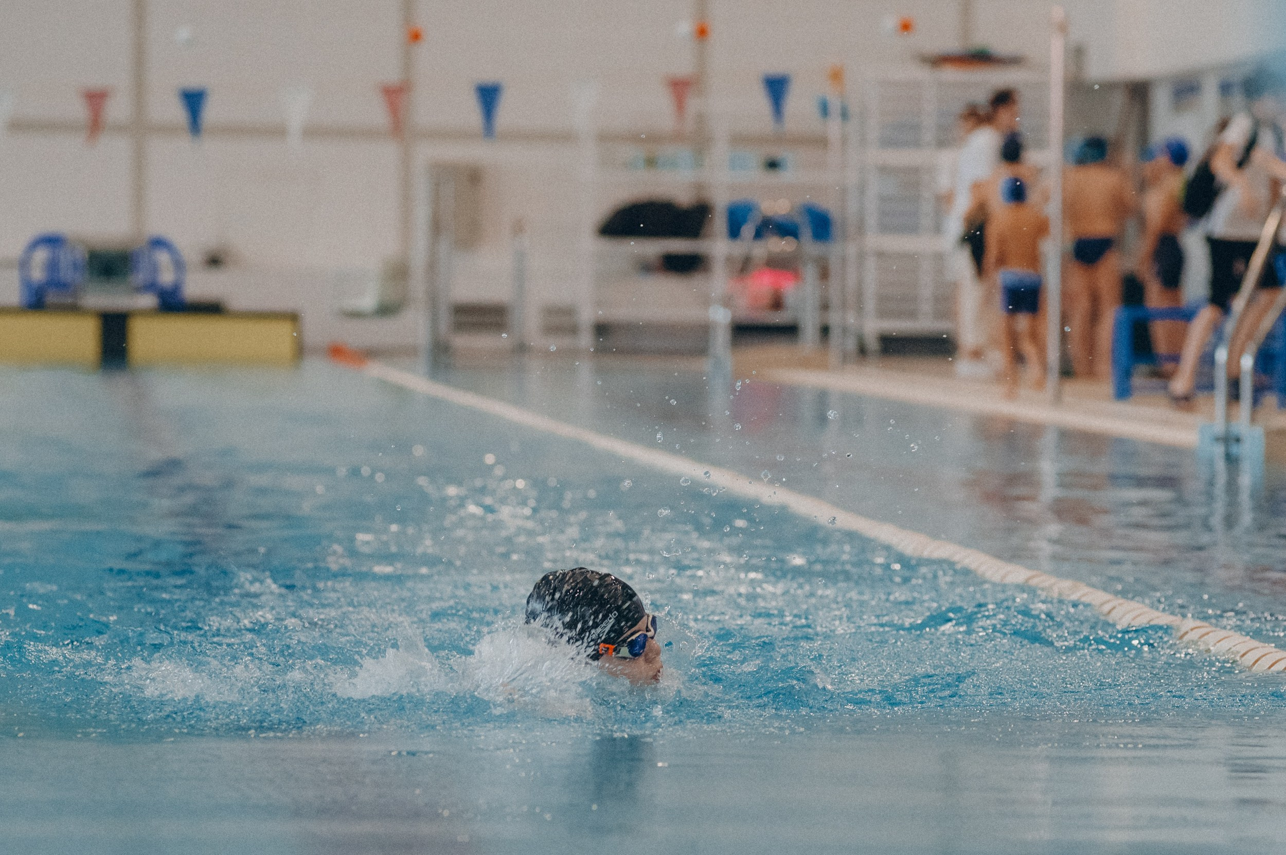 «Новогодние заплывы» в СОЦ «Зодчий». Фотограф Дмитрий Пименов