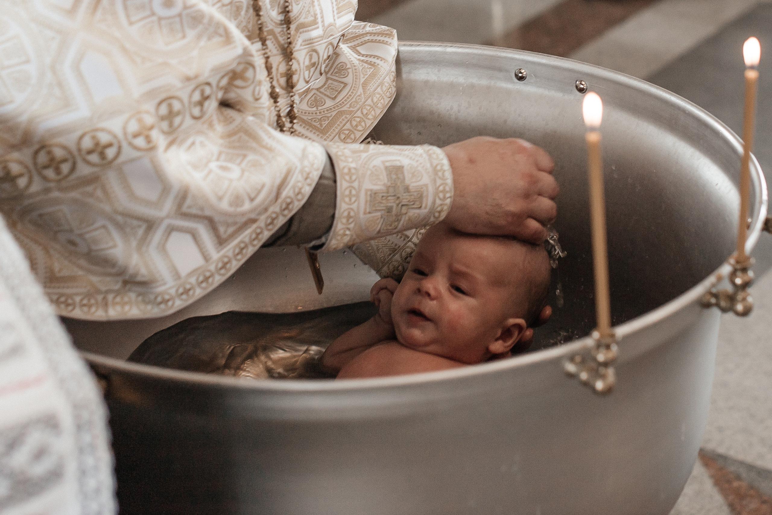 Таинство Крещения. Фотограф Лиана Артемова в Пензе