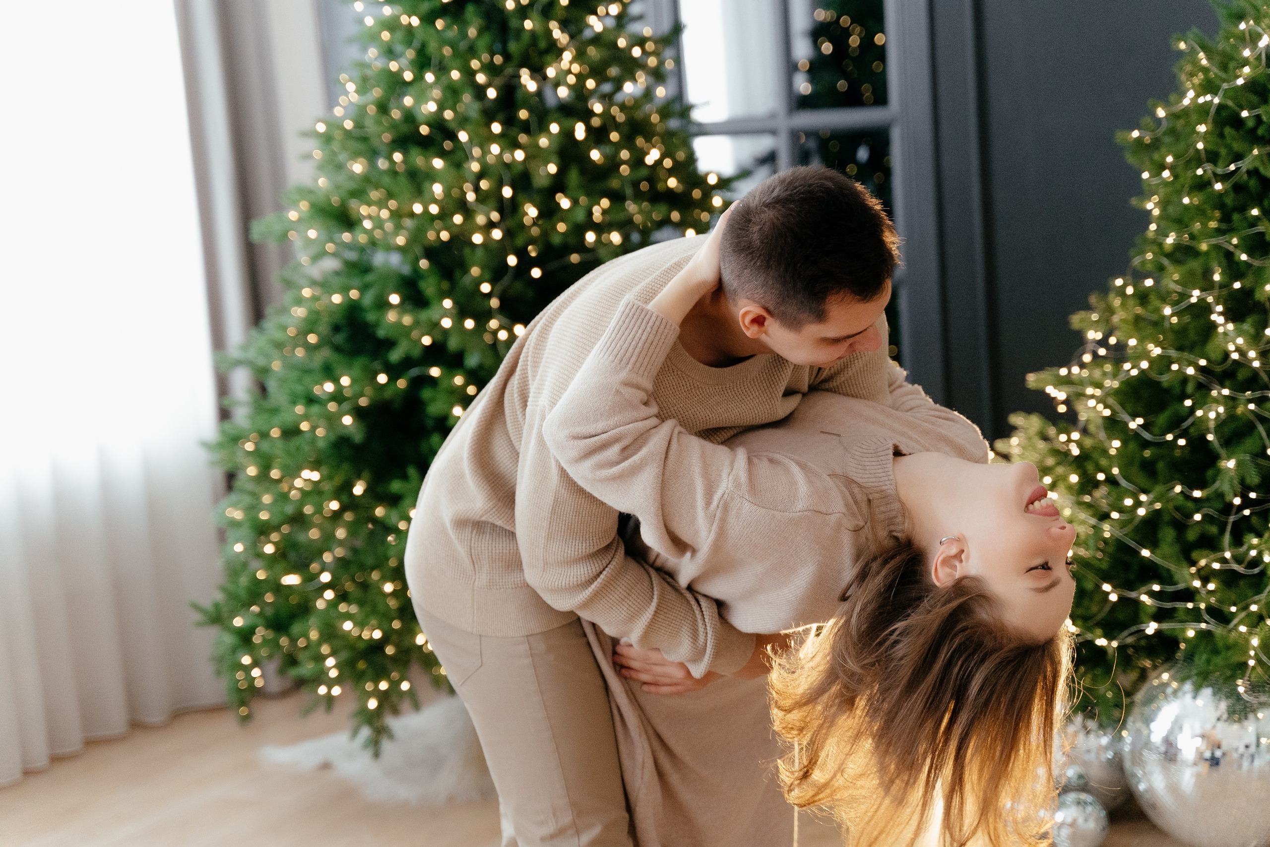 Вика и Максим Новый Год. Фотограф Ирина Романова