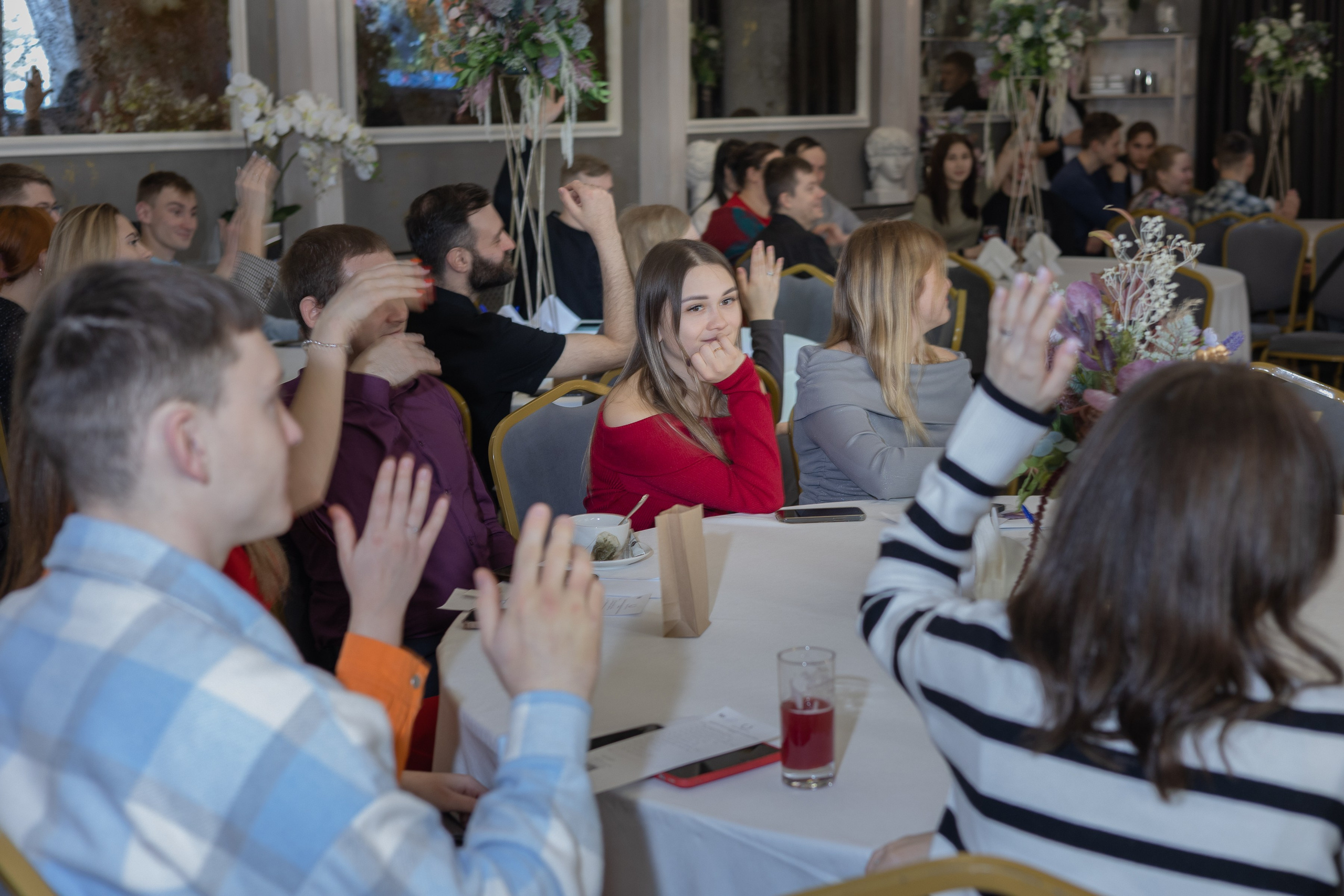 Свадебное чаепитие для молодоженов