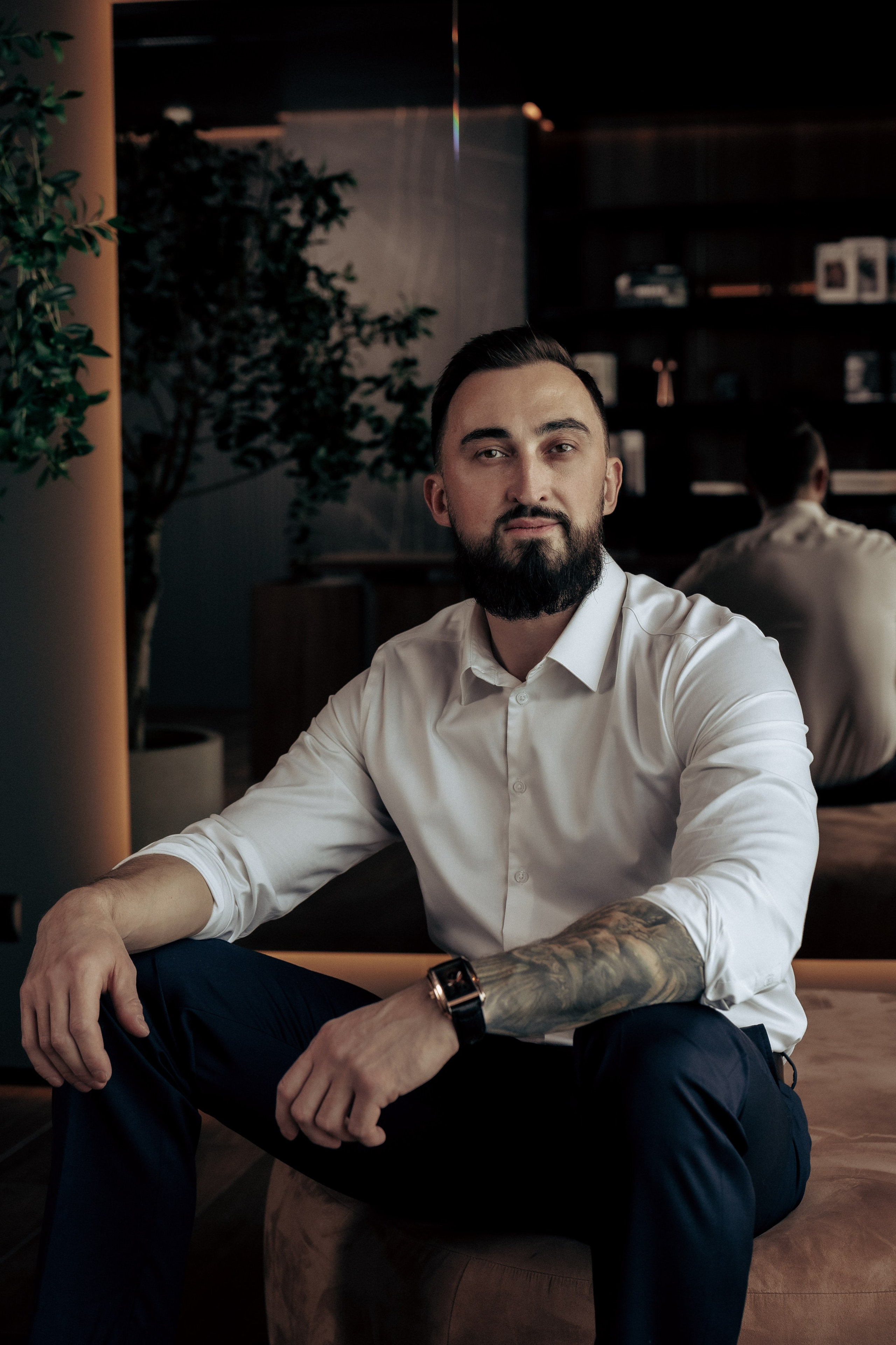 Мужская фотосессия в фотостудии Art-Place Faktura. Профессиональный фотограф в Санкт-Петербурге Александр Волосенцев