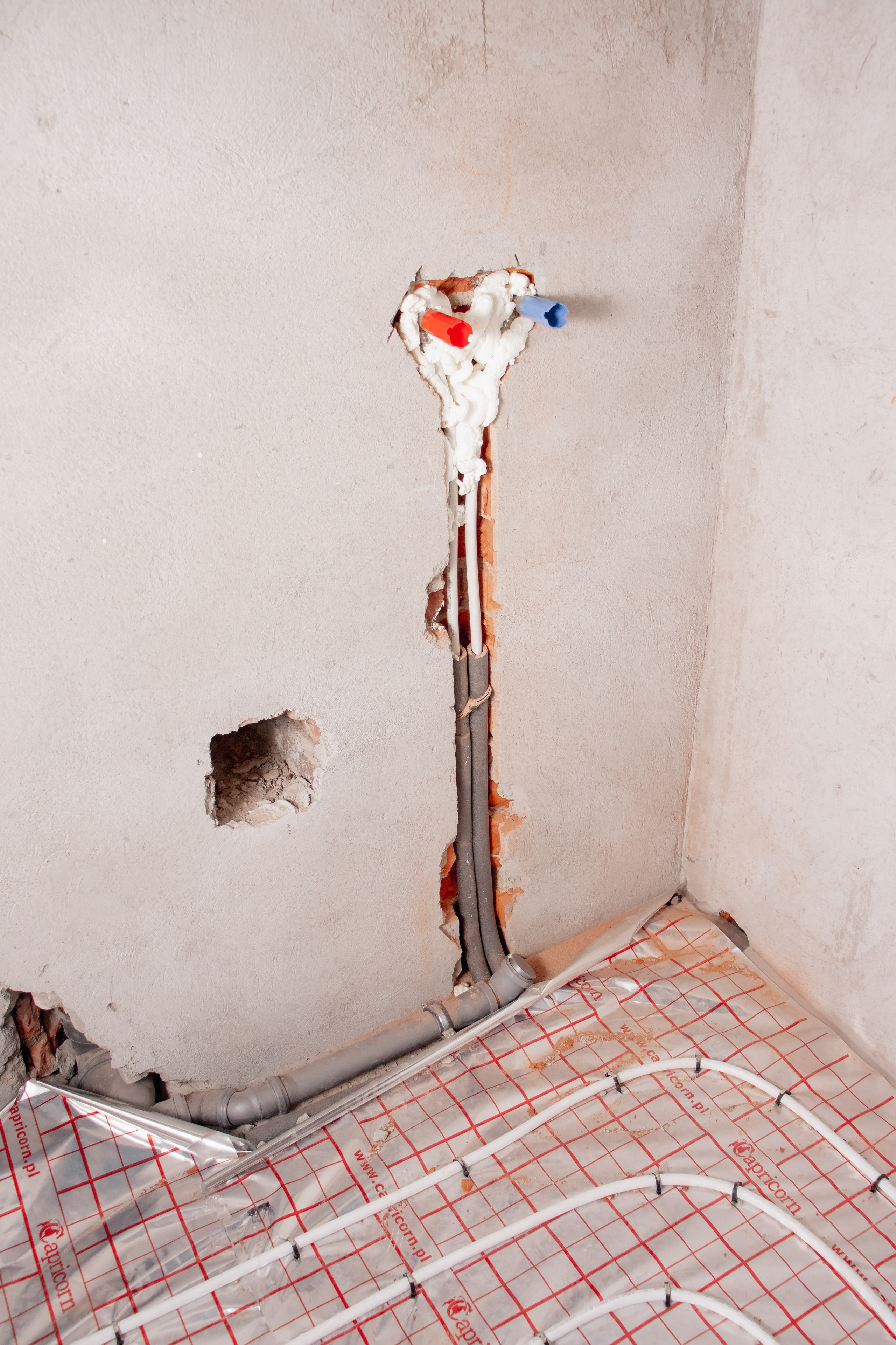 2-этажный дом г. Калининград СНТ Золотая Осень. Монтаж отопления в Калининграде | Балтийский сантехник