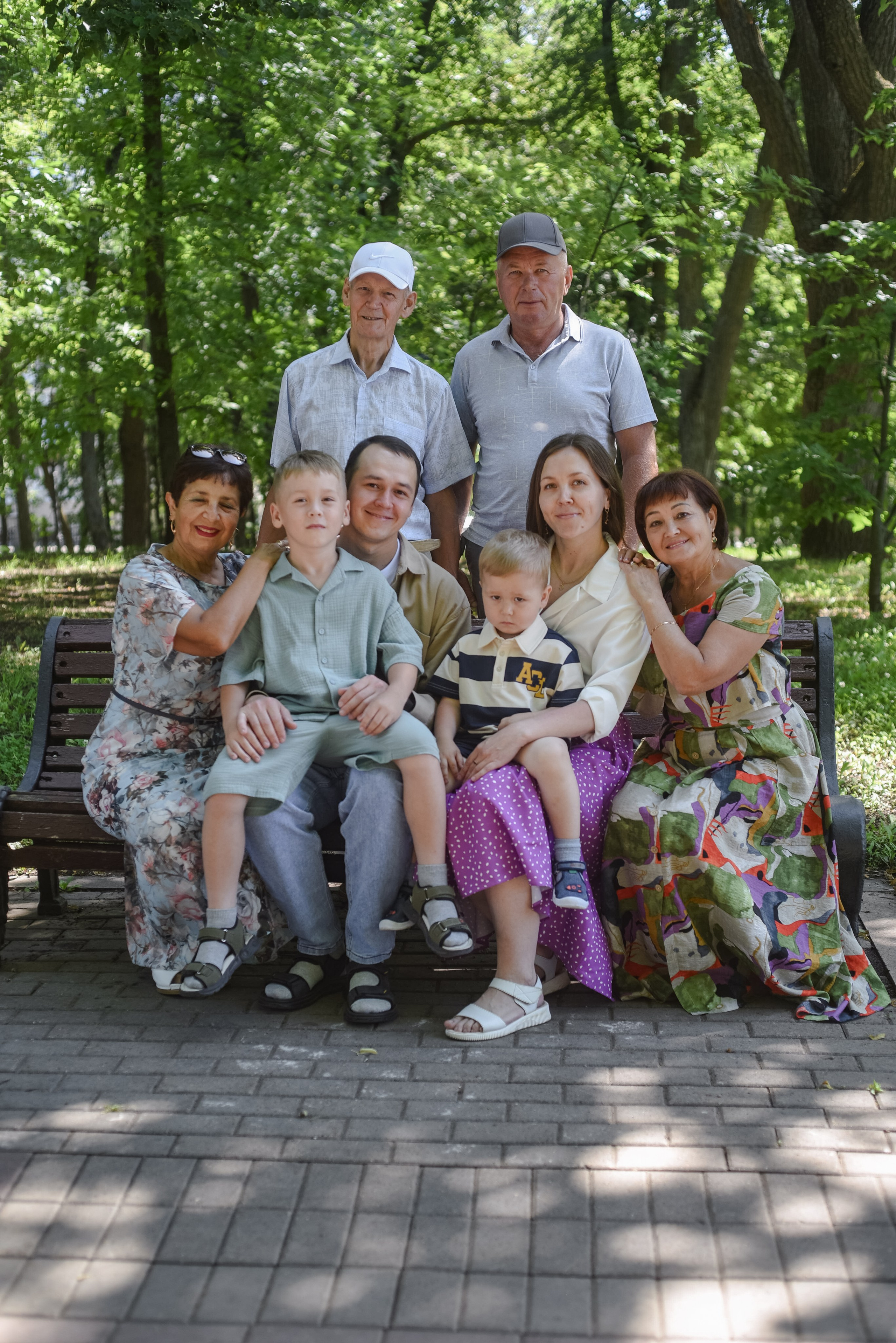 Семейная съемка в парке. Семейный и свадебный фотограф в г. Уфа Динара